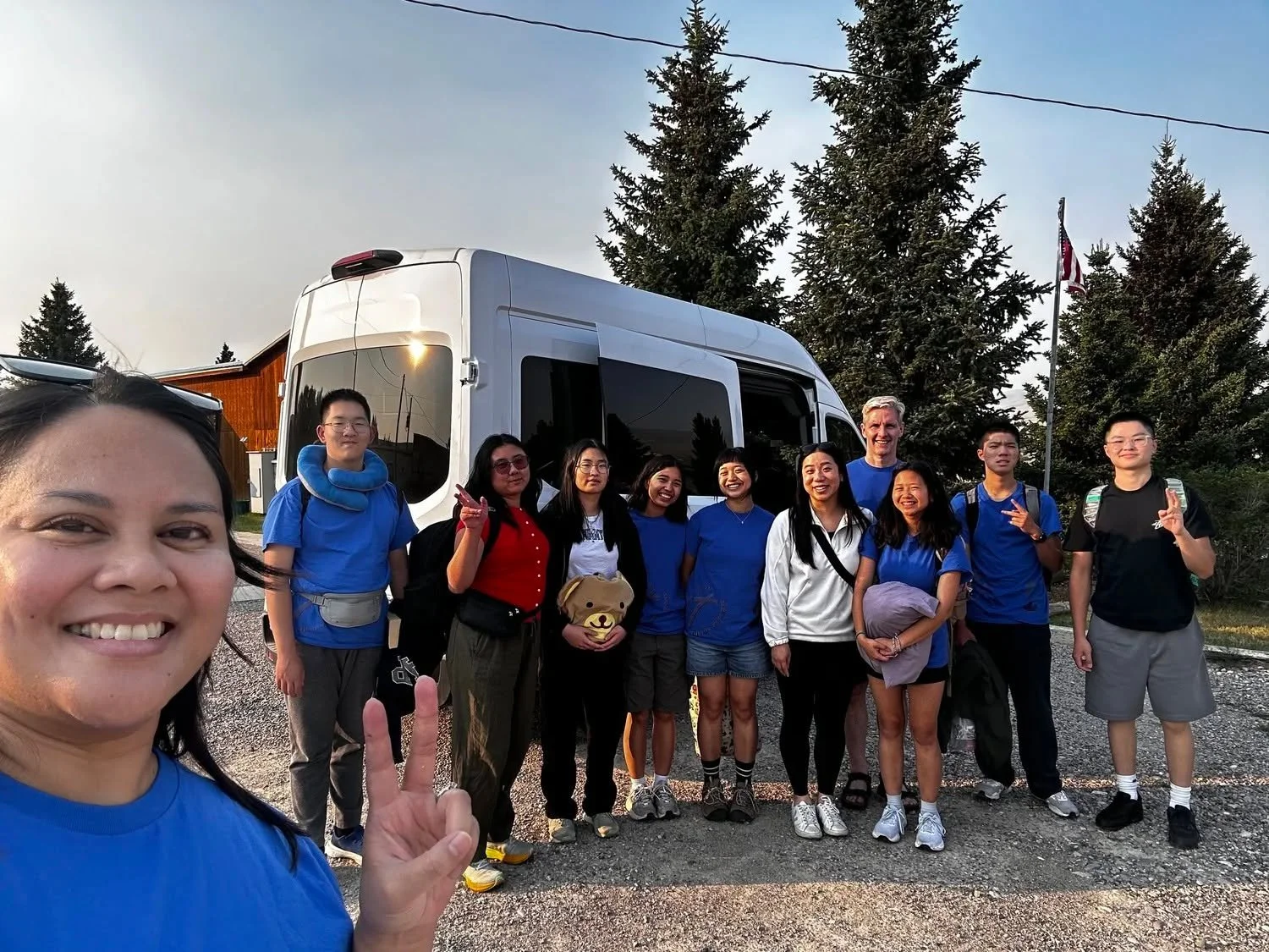 🇲🇽 Day 1 done! 🇲🇽

Our Mexico Missions Team safely crossed the U.S. border yesterday and made it to their first over night stop: a Bible camp facility in Montana! 🙌

Want to follow along with the team and hear about their daily adventures? 👀 Fi