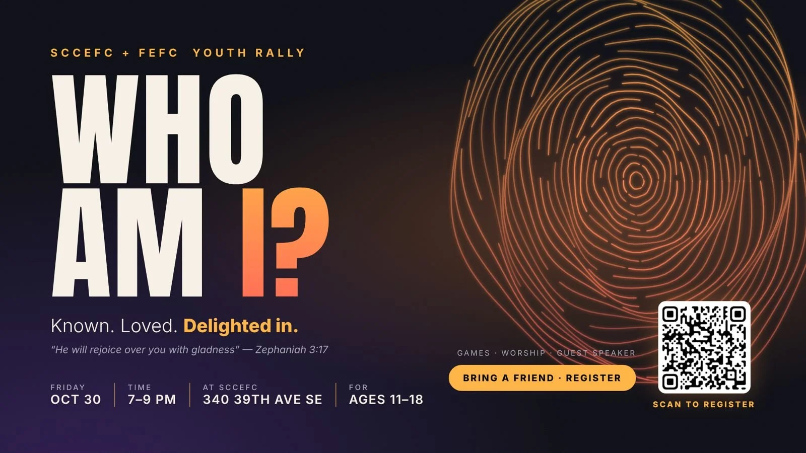 Youth Rally: Who Am I?