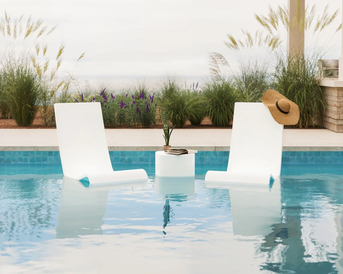 These warmer temps have me dreamin' of summer 🌞

Just in! POLYWOOD's new Laguna Collection of in-pool loungers, side tables, and sets is here, so you can get ahead of the spring rush. Create the ultimate staycation in your own backyard with stylish,