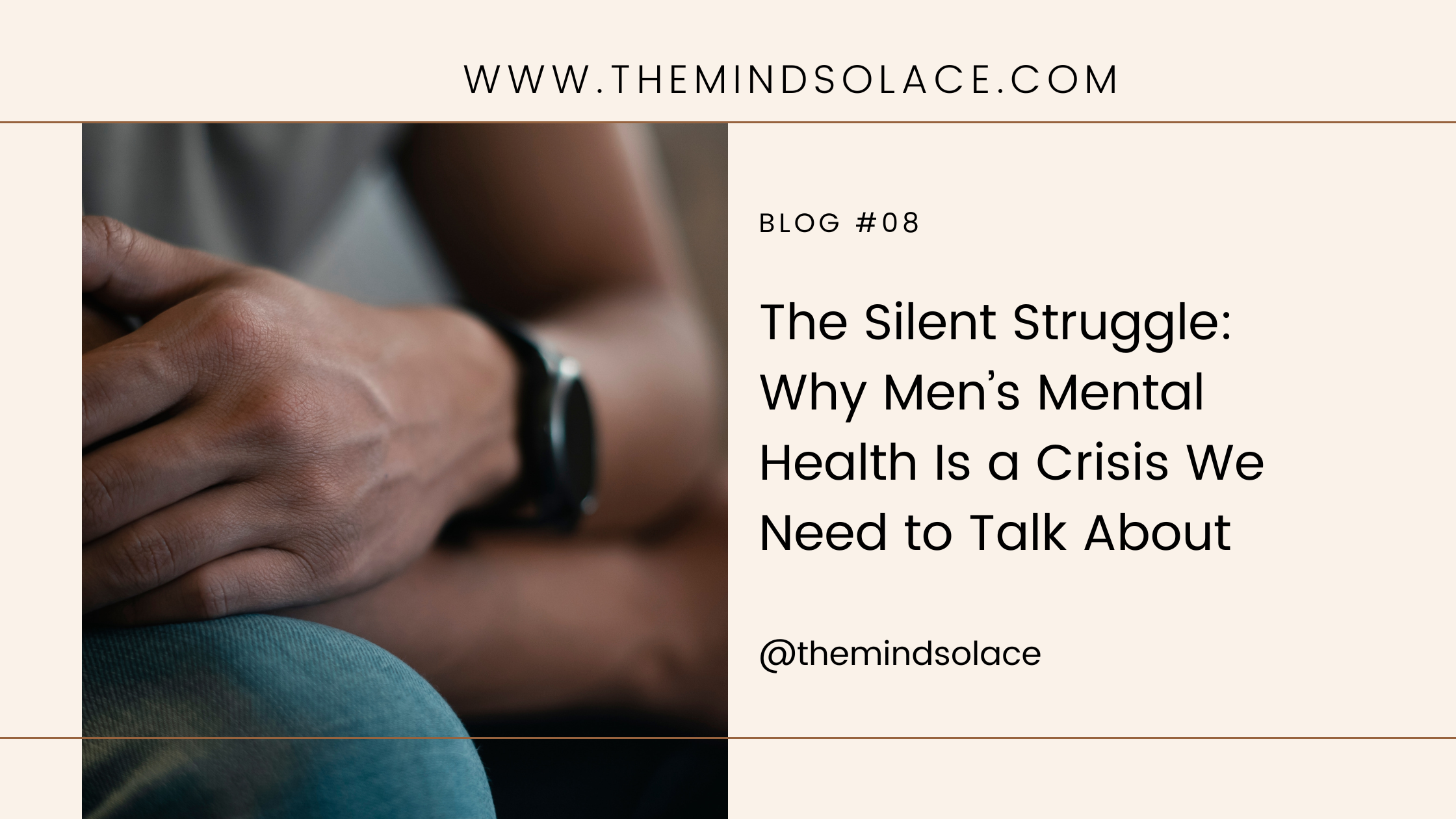 The Silent Struggle: Why Men’s Mental Health Is a Crisis We Need to Talk About