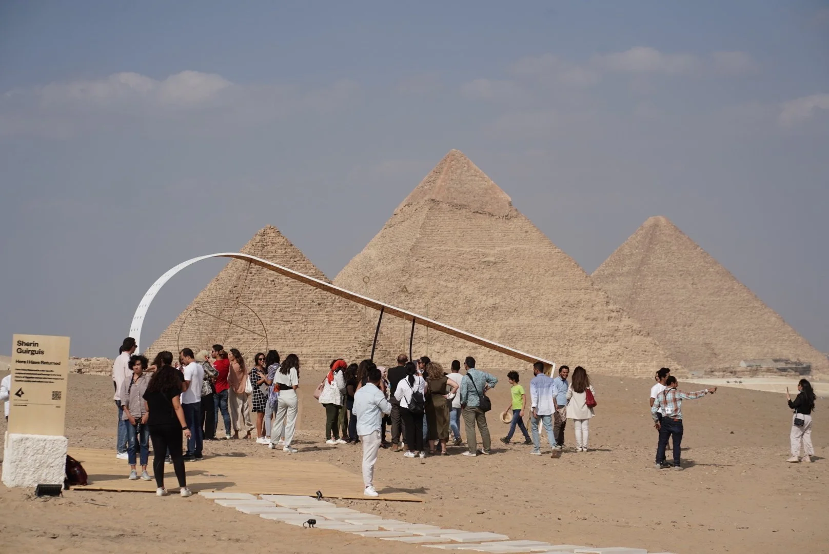 Here I Have Returned, 2021. Installation view. Photo Credit: Hesham Saifi