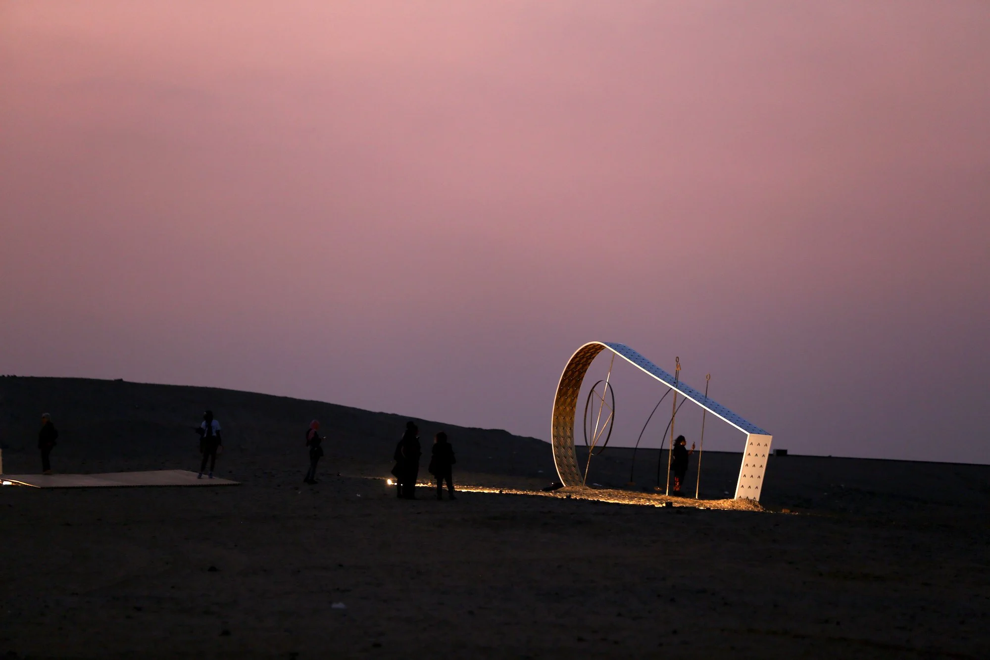 Here I Have Returned, 2021. Installation view. Photo Credit: Hesham Saifi