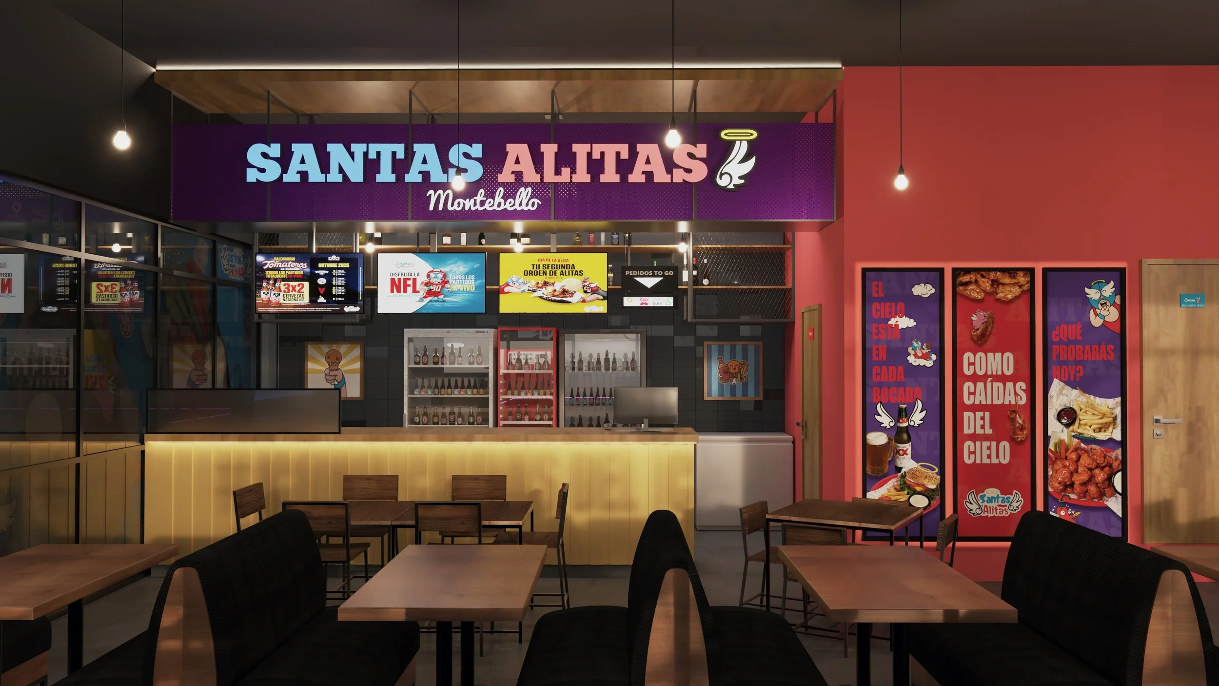 SANTAS ALITAS MONTEBELLO