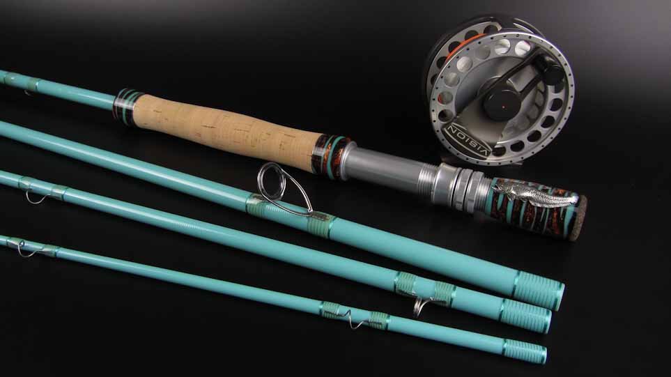 custom fly fishing rods made in the uk , built on epic , cts