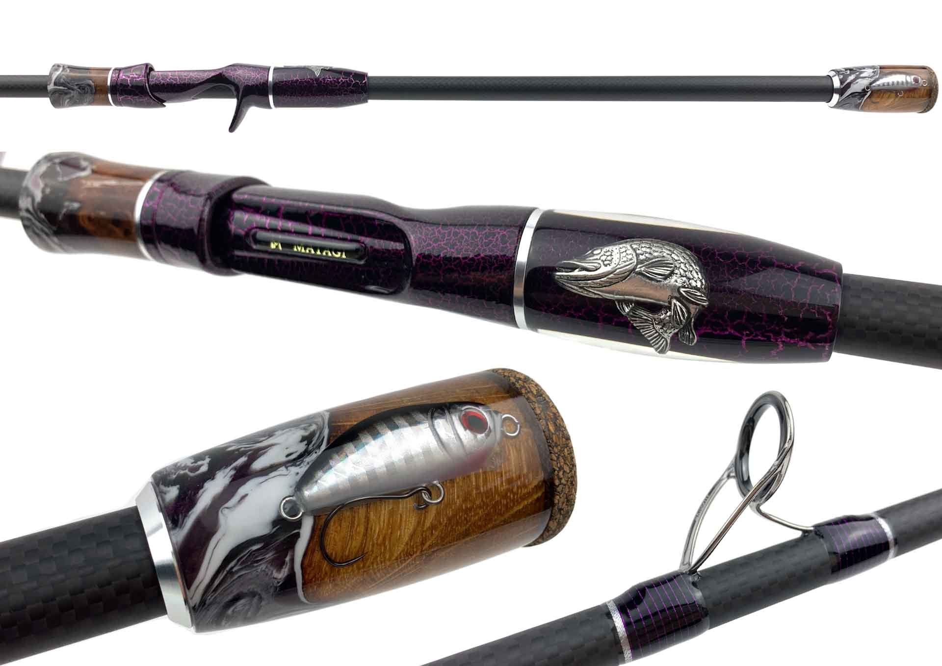 Custom pike lure fishing rods  Resilure Custom fishing rods