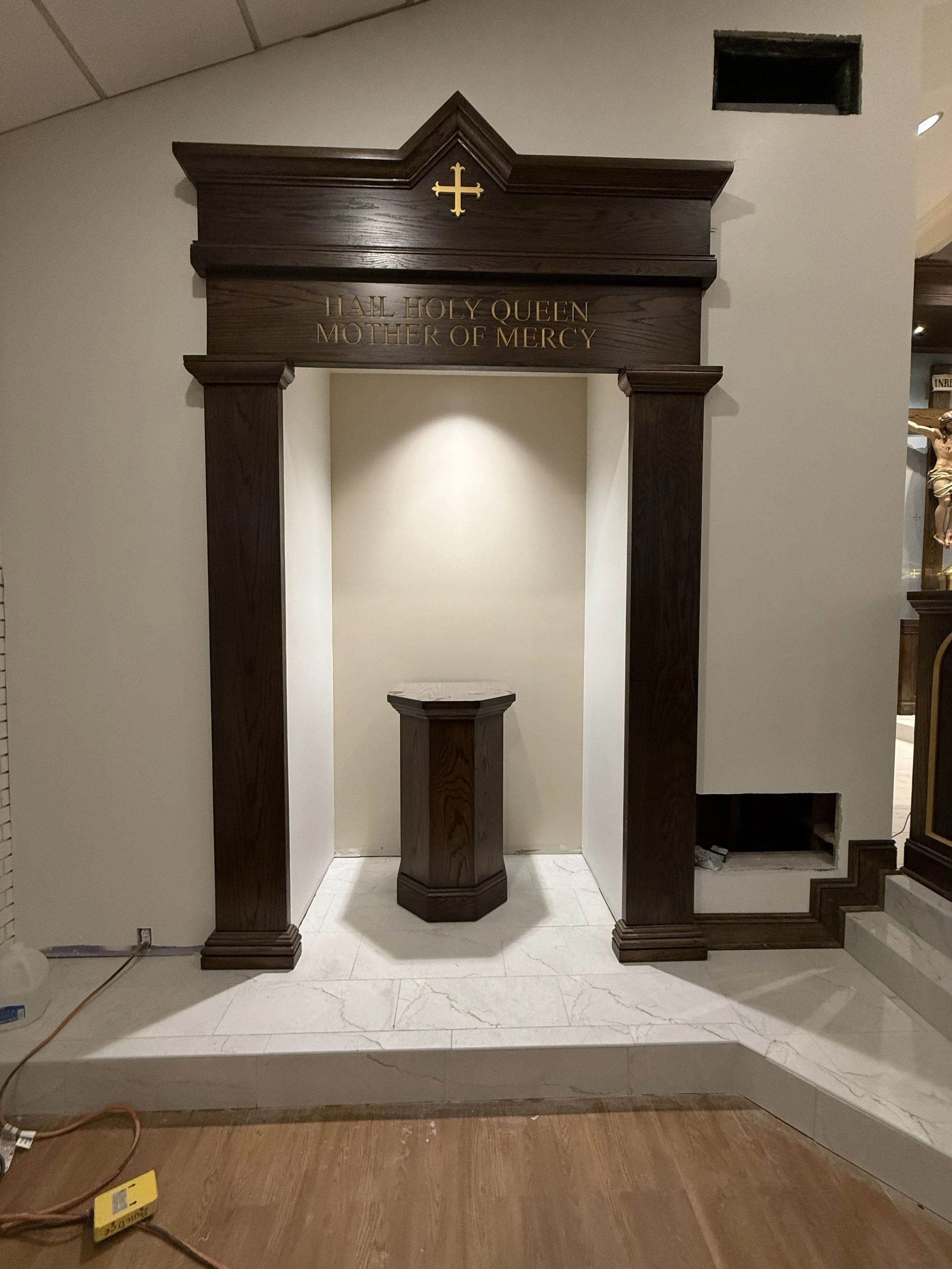 Marian Shrine - Our Lady of Mercy - Henderson, LA