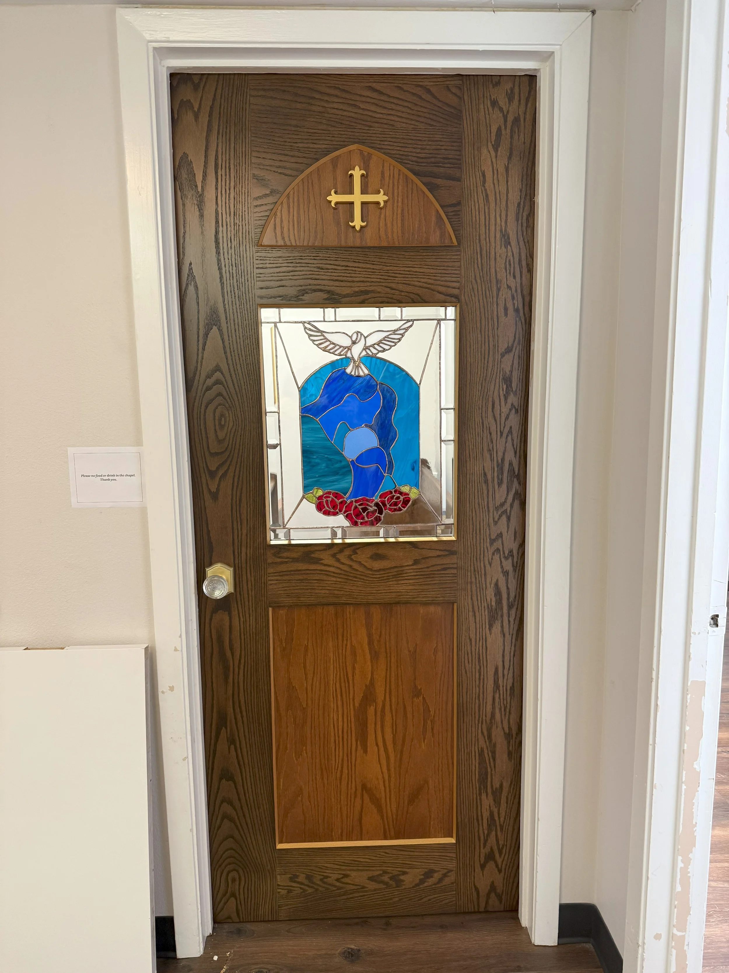Entry Door to Chapel - Houston Coalition for Life