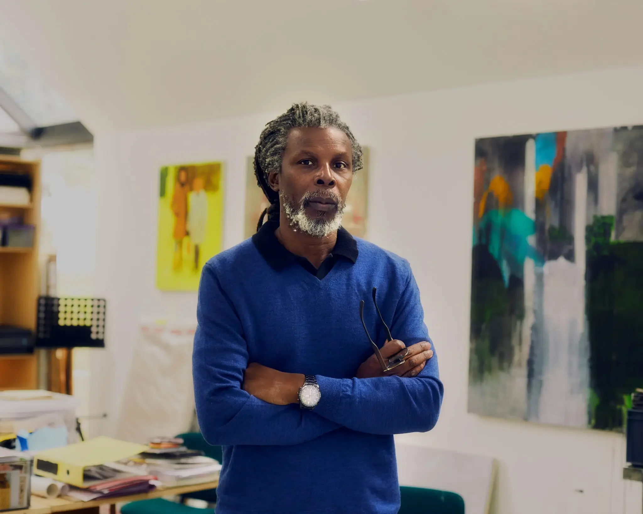  NEW YORK TIMES  For Hurvin Anderson, the Barbershop Is Haven and Inspiration