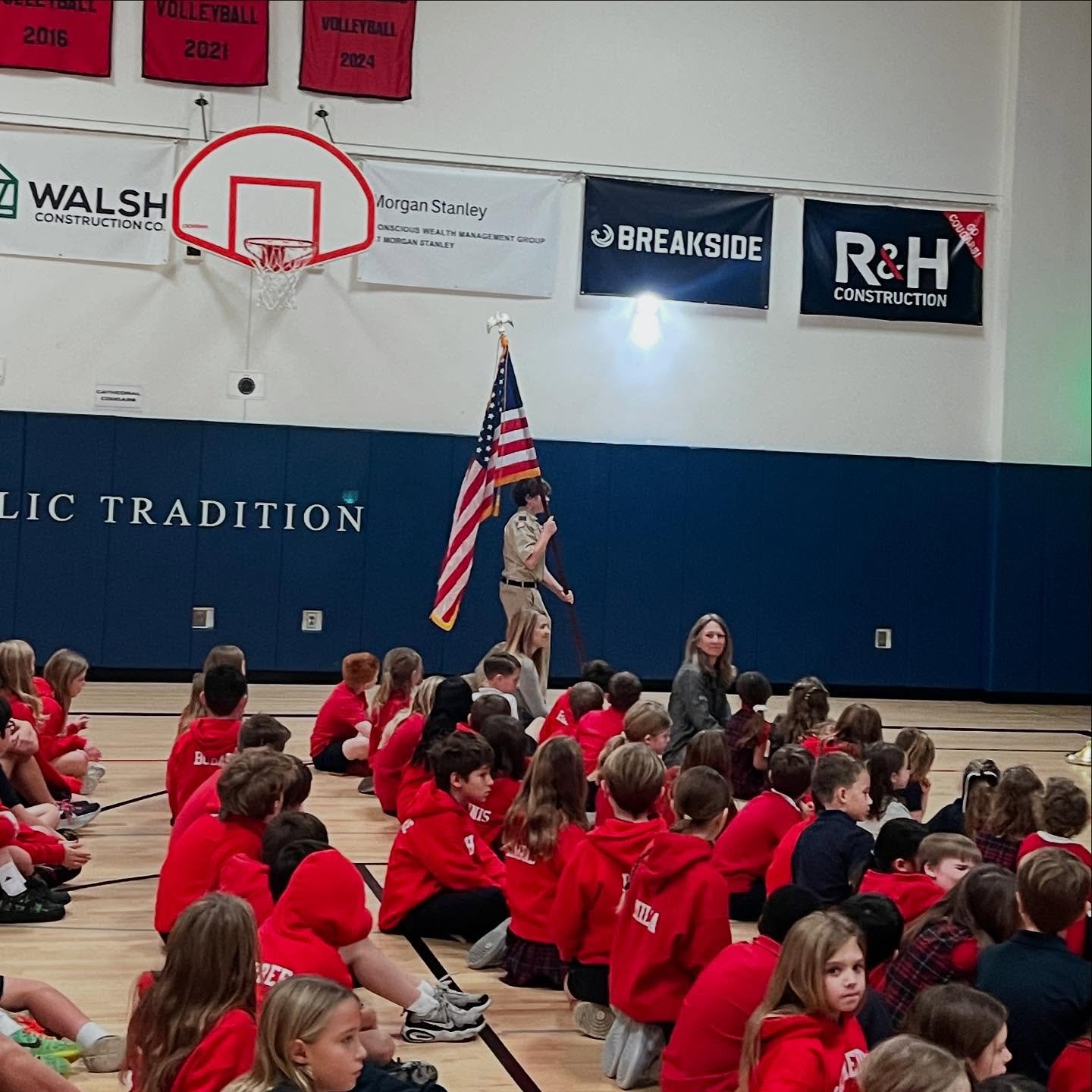 🇺🇸 Honoring Our Heroes 🇺🇸
Today, our school gathered for a special Veterans Day assembly led by our Middle School Leadership Team and Choir. Together, we reflected on the bravery, sacrifice, and service of the men and women who have defended our 