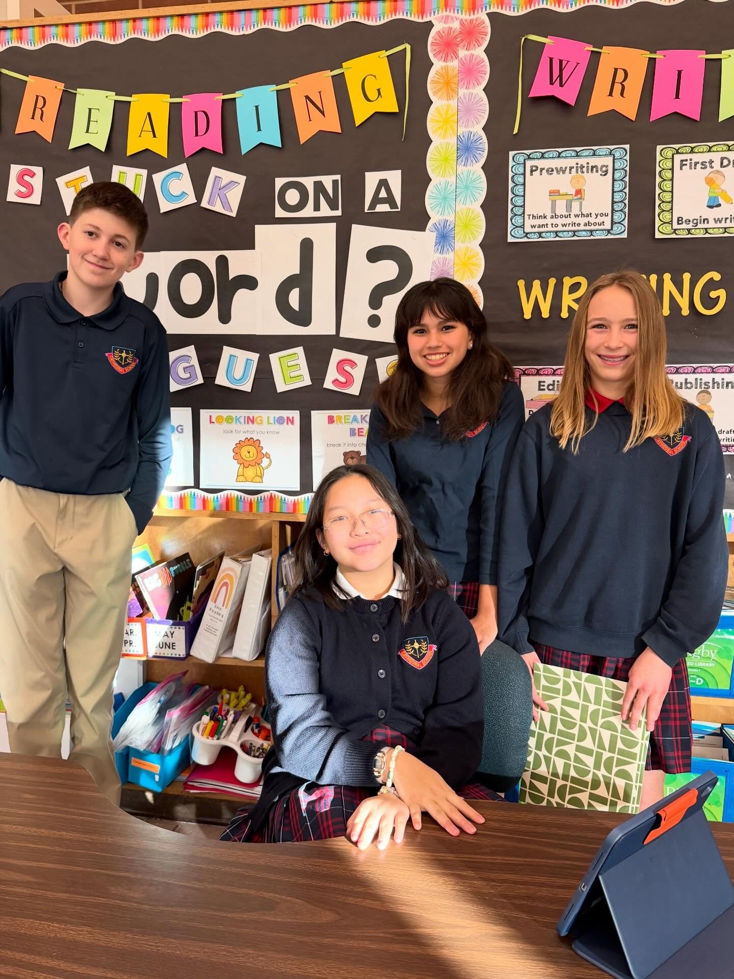 Honoring Dr. Martin Luther King, Jr. ✨

Our Middle School Leadership Ambassador Teams led meaningful presentations for our classrooms. They shared his life, legacy, and message of love, justice, and service.