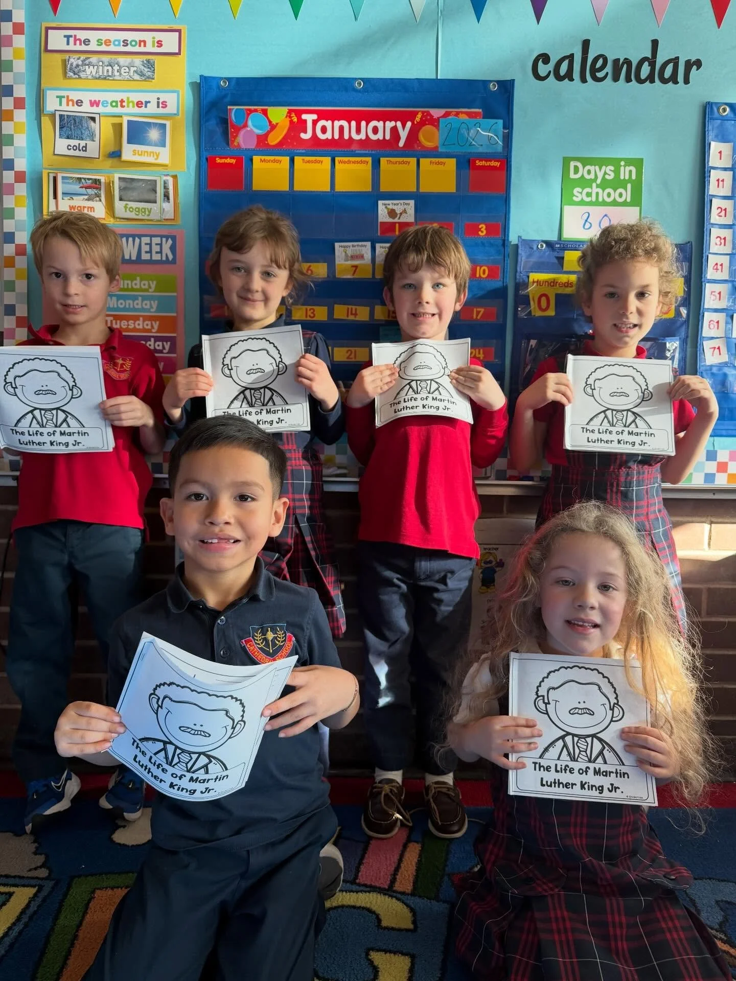 Today we honor Dr. Martin Luther King, Jr.

Through art, reading, writing, and discussion, our students reflected on his legacy of love, justice, and service.

&ldquo;Darkness cannot drive out darkness; only light can do that. Hate cannot drive out h