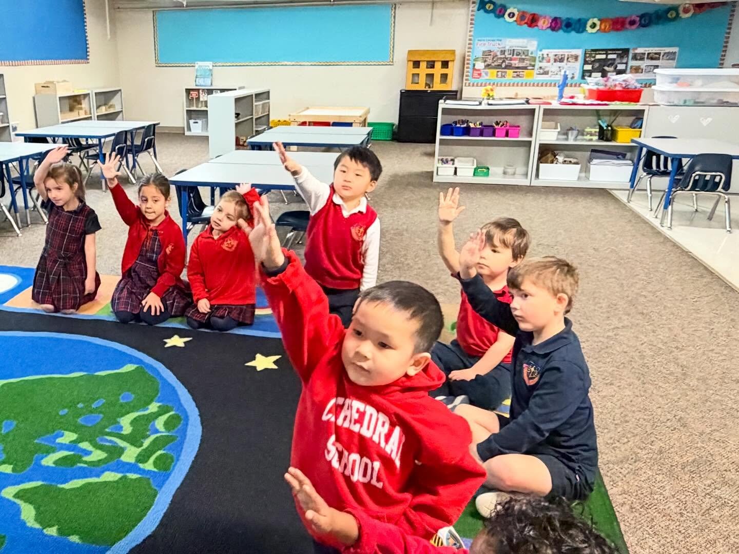It starts here. 💛

Our Pre-K students gather each morning for prayer, math, and language arts&mdash;building a strong foundation for both faith and academics.

And their excitement? Truly unmatched. ✨ Join us! 🔗 in bio to take a tour and to apply t