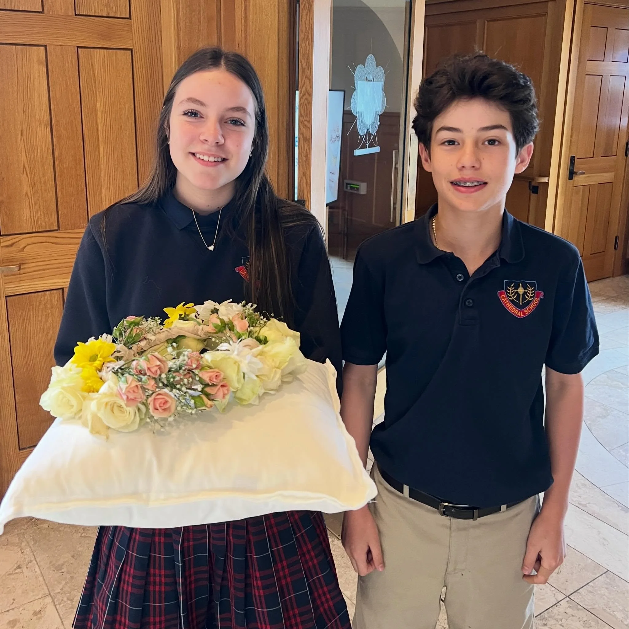 A beautiful May Crowning celebration led by our 8th graders 🌸

With reverence and care, they honored Mary, modeling leadership and faith for our entire school community. This special tradition is a meaningful reminder of devotion, humility, and the 