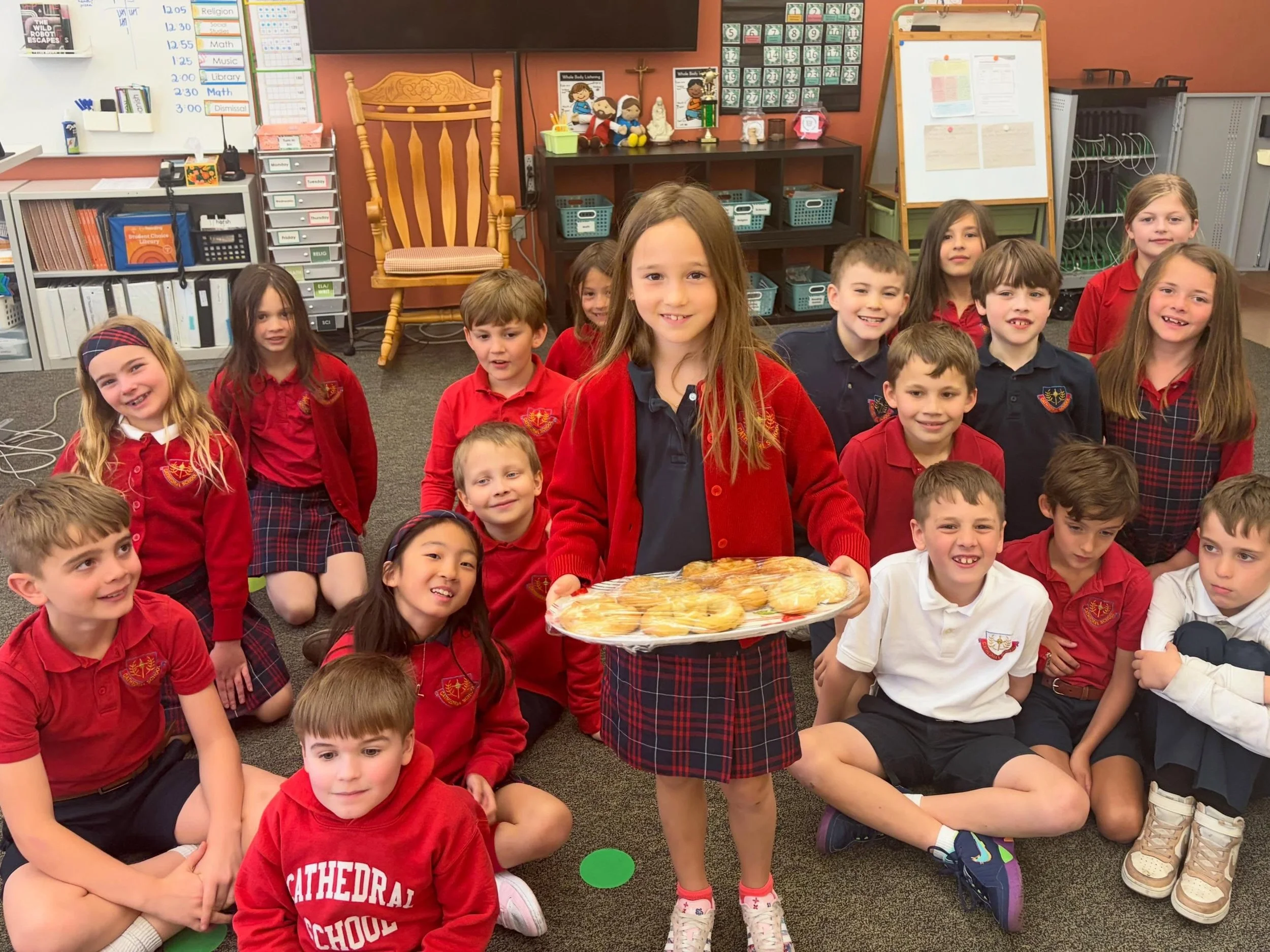 Learning comes to life when students can make meaningful connections to their own experiences! 🌍✨

Our students enjoyed sharing special traditions from their cultures with their classmates through videos highlighting traditional dress, language, foo