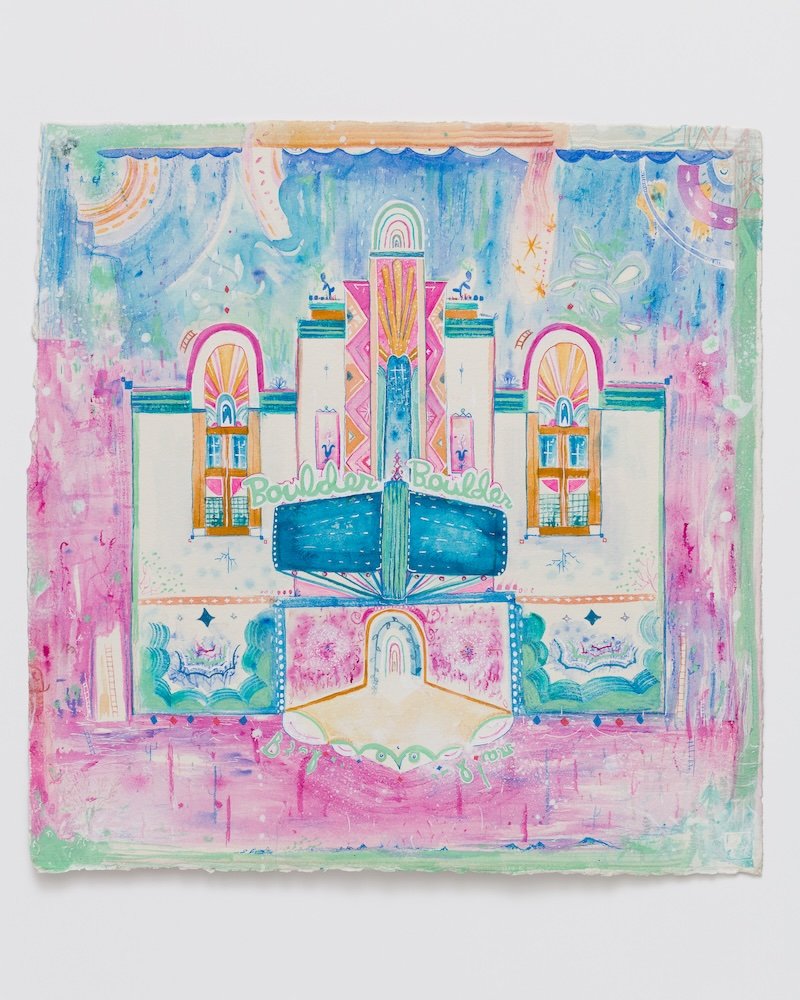 Max Kauffman "Boulder Theatre" print