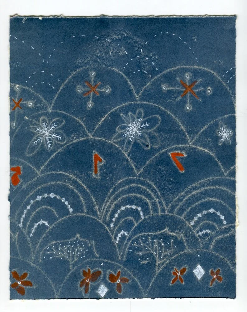 Max Kauffman "Ecosystems" mono print