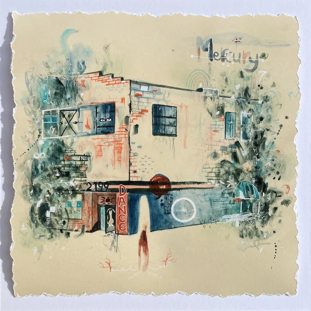 Max Kauffman "Mercury Cafe" print