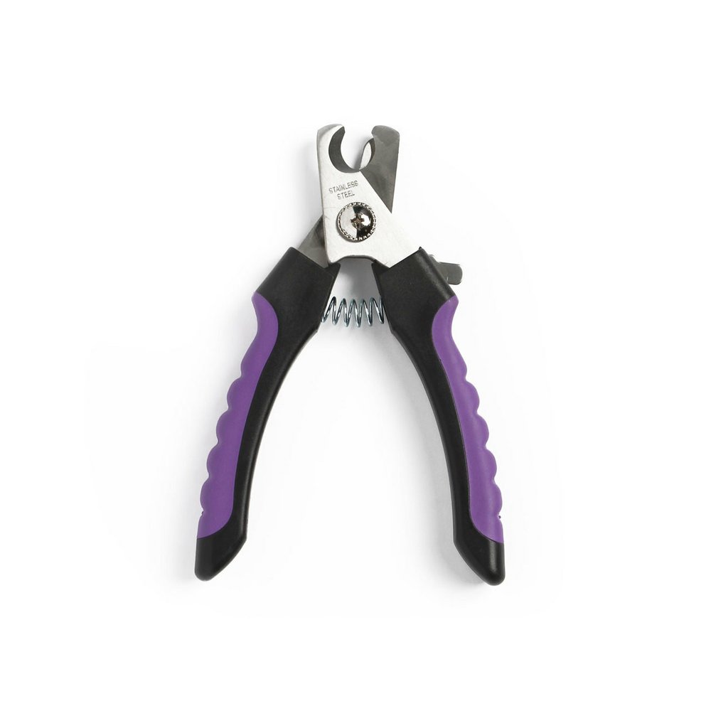 Comfort Hold Nail Clippers Non-Slip Ribbed Cushion Sure Grip