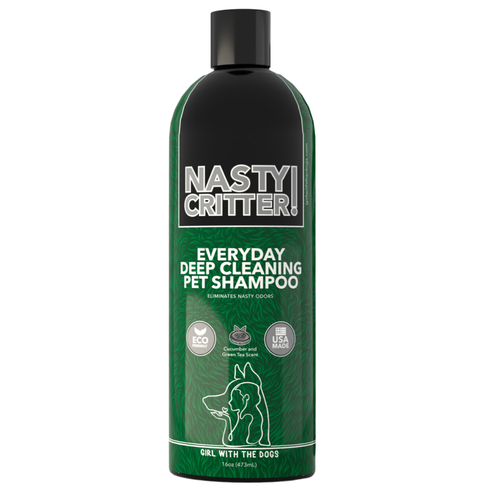 NASTY CRITTER! Everyday Deep Cleaning Pet Shampoo, 16oz NASTY CRITTER! Everyday Deep Cleaning Pet Shampoo, 16oz