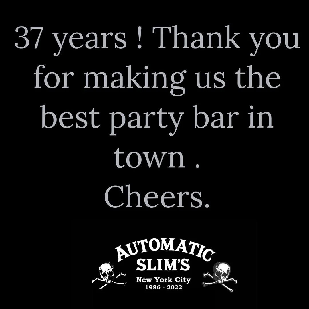 Pop in for a drink this week and help us celebrate 37 years ! 🥂