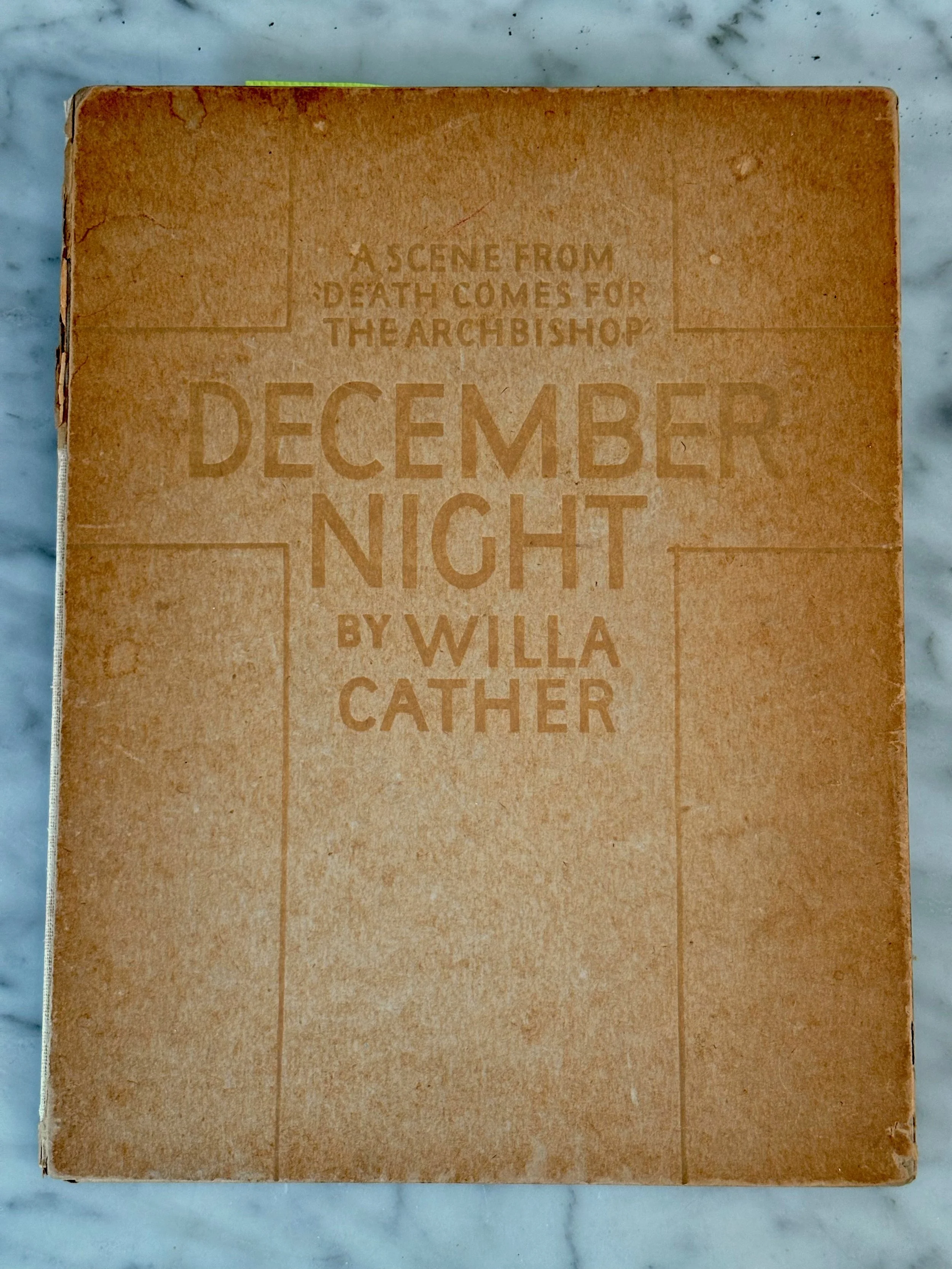 December Night by Willa Cather