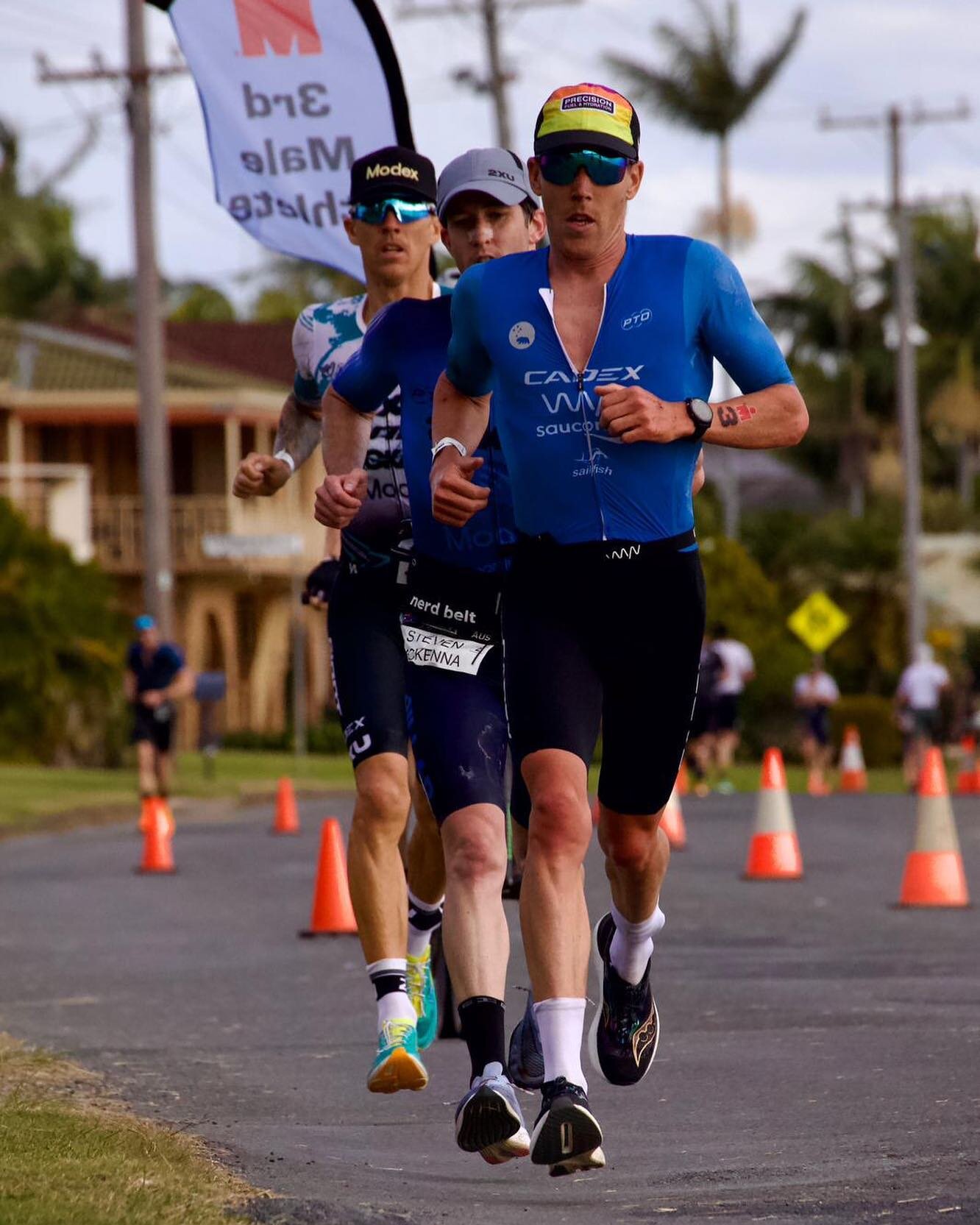A big improvement for me over the marathon at last weekends @ironmanoceania #IMAUS. Still room for improvement across the board, but extremely motivated for the season ahead. 📸 @imlukemckenzie / @wynrepublic