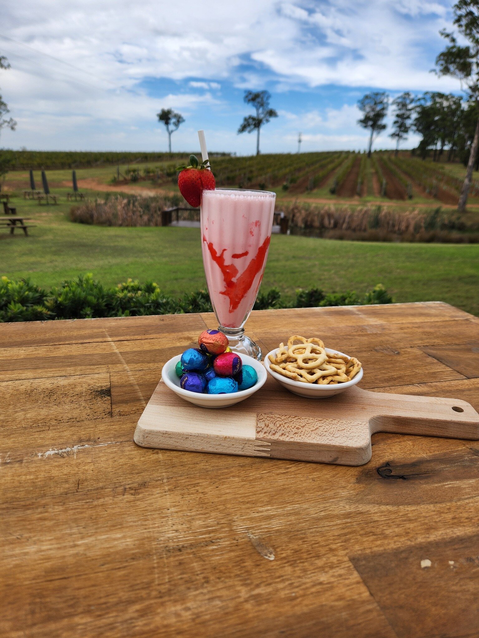 Don't forget the kids this Easter Weekend! We have a Easter tasting board for just $5 in our Cellar Door.
Plus, the Easter Bunny is coming early to RidgeView with a Easter Egg Hunt in our Veggie Garden on Good Friday, Easter Saturday and Easter Sunda
