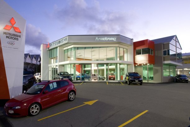 Wellington Mitsubishi, Maycroft Construction, NZ Construction Alliance