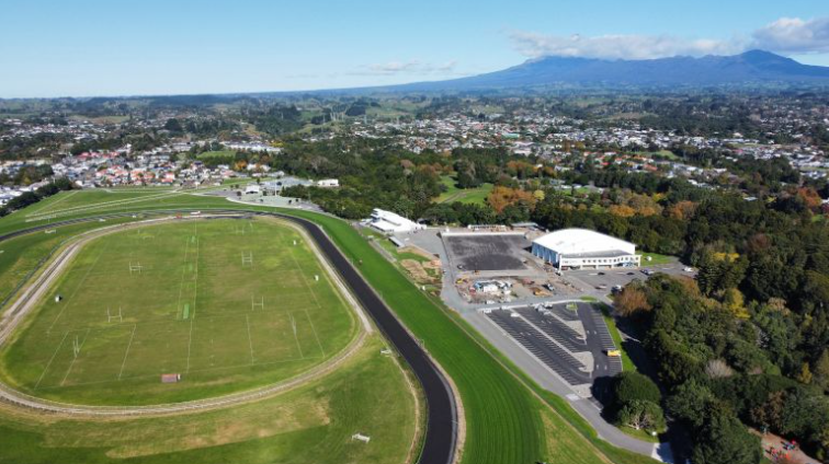 Cleland’s is officially underway at the Tūparikino Active Community Hub (TACH).