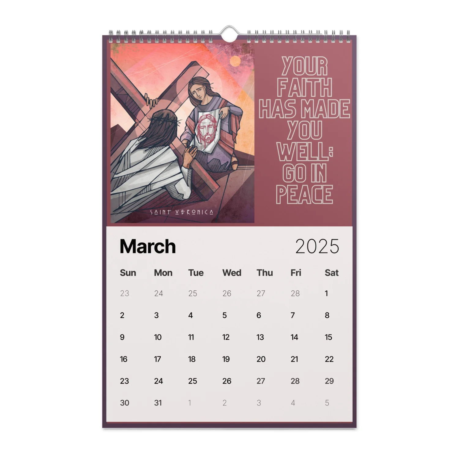 saints-alive-2025-wall-calendar-saints-alive