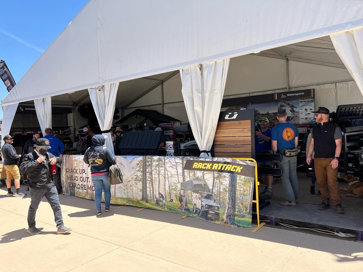 If anyone is out at Overland Expo West this weekend in Flagstaff. Come say hello!  We are helping at the Rack Attack booth.