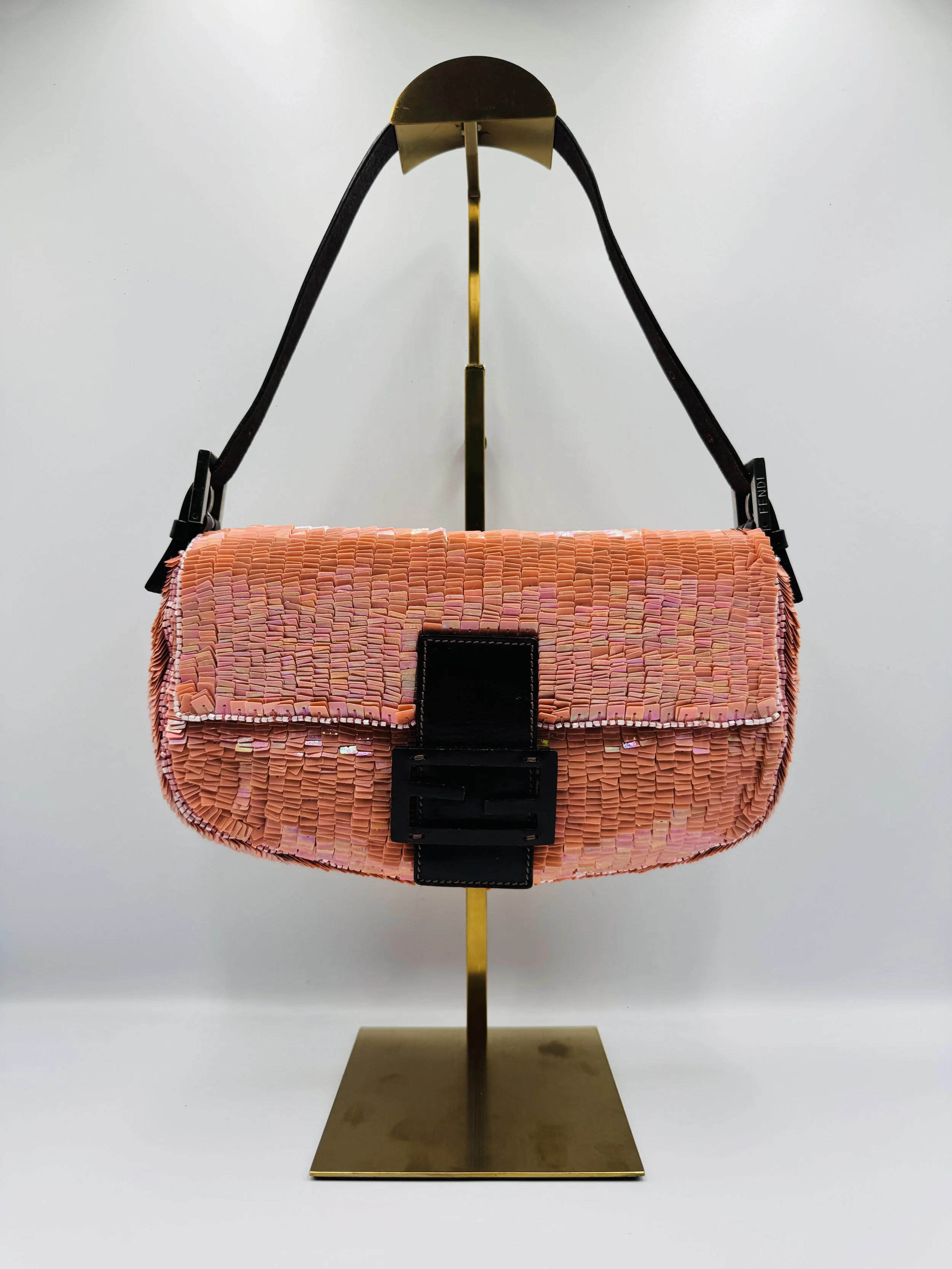 Early 2000s Sequined Fendi Baguette