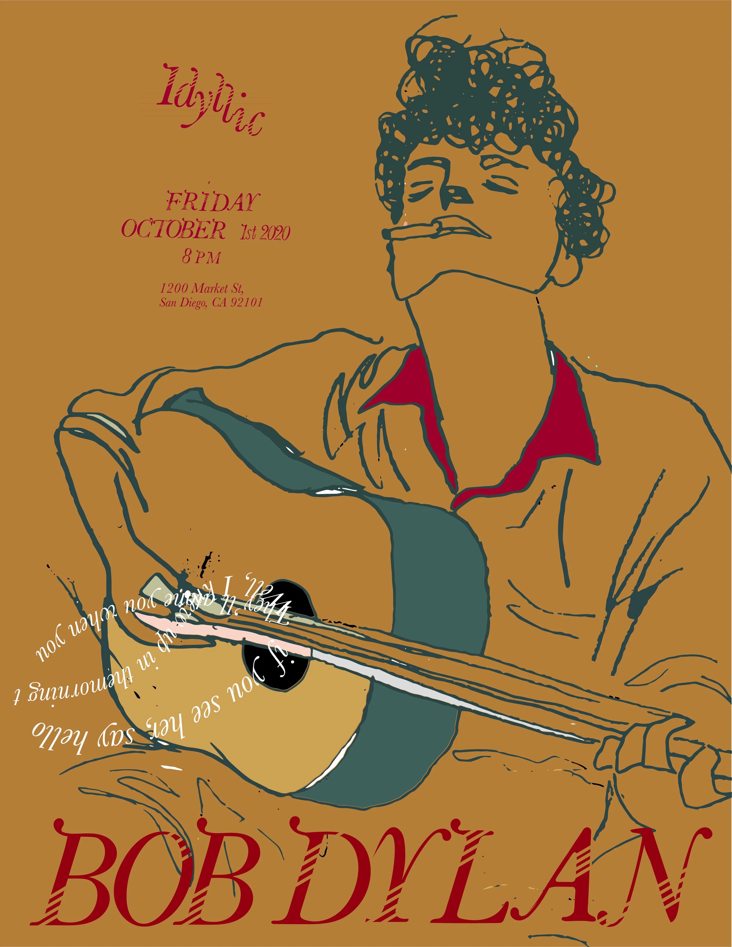 Music event poster