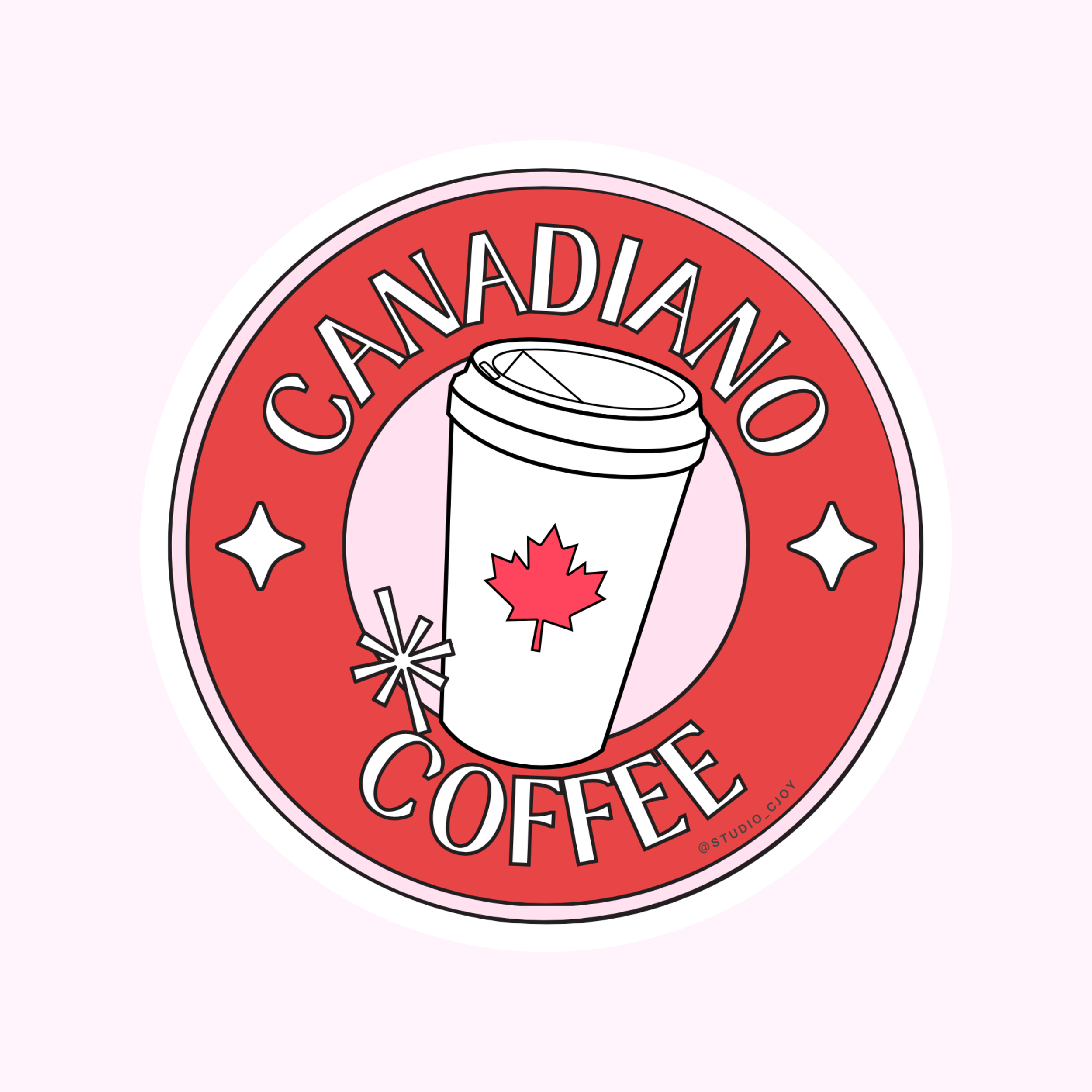 CANADIANO Sticker