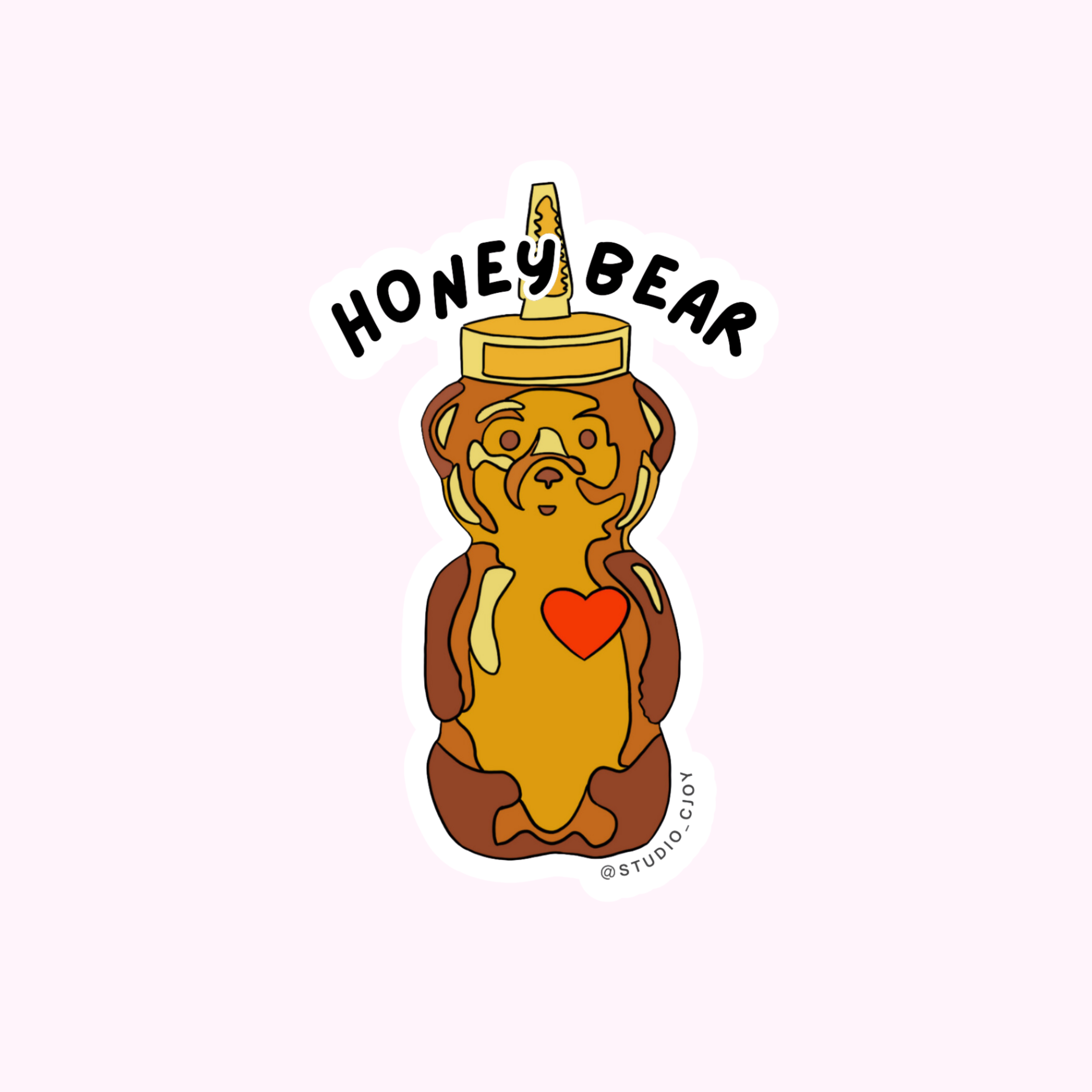 HONEY BEAR Sticker