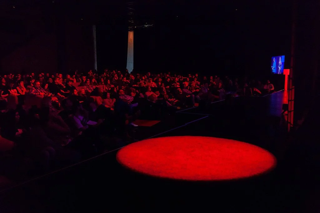 The red dot of TEDx. If you want to stand on the TEDx stage then work with Tessa Rawson.