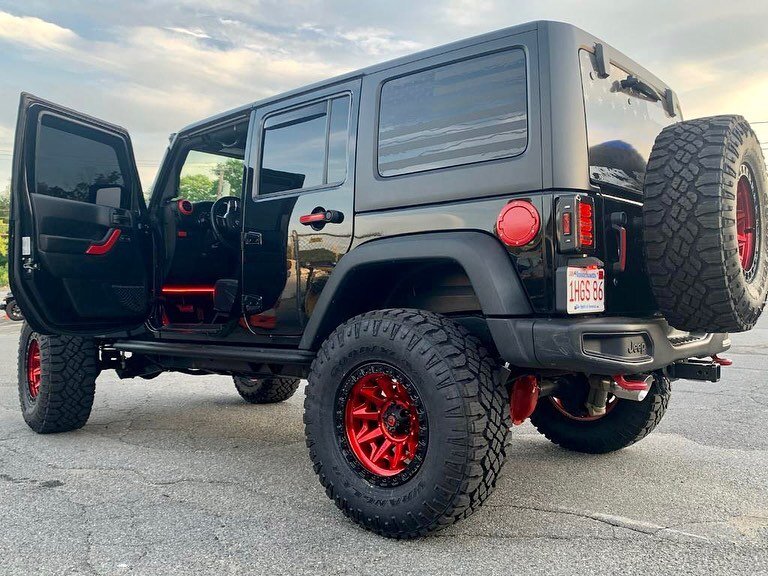 In My Jeep @fueloffroad #goodyearwrangler