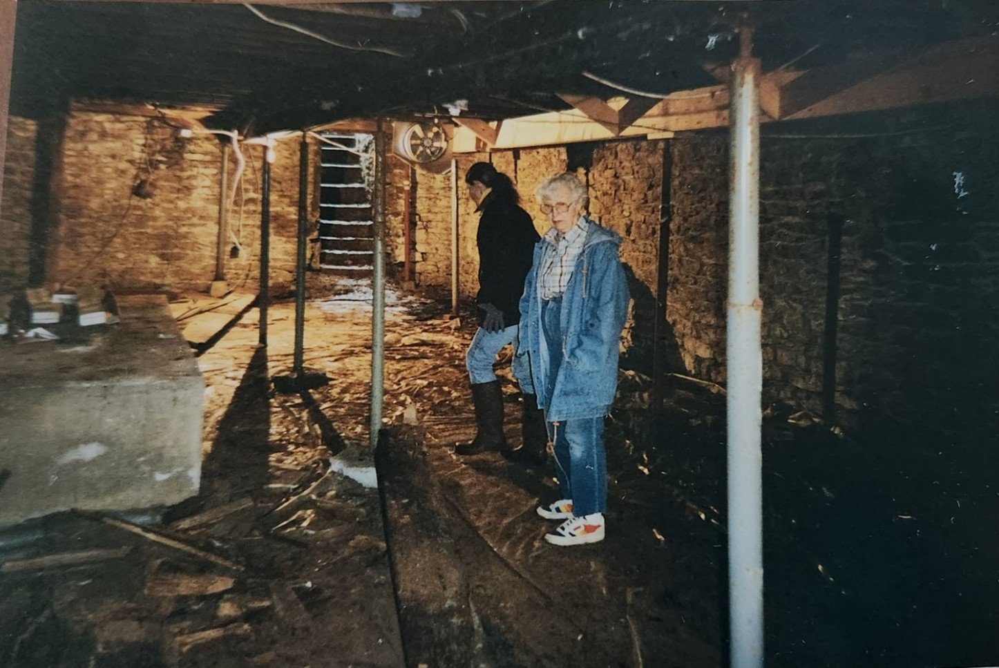 Basement prior to renovations