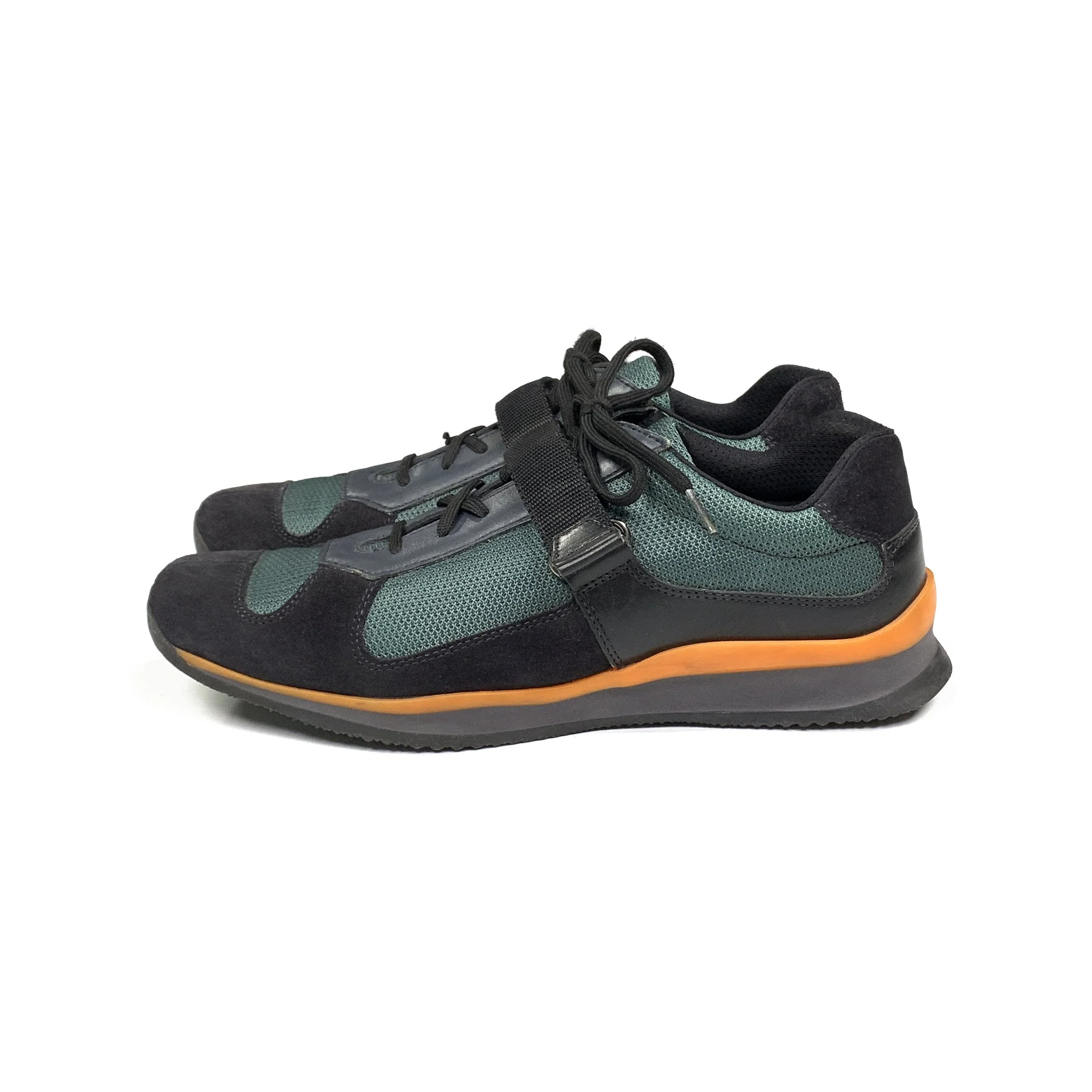 Prada Lace Up Racing Shoes Teal4.jpg