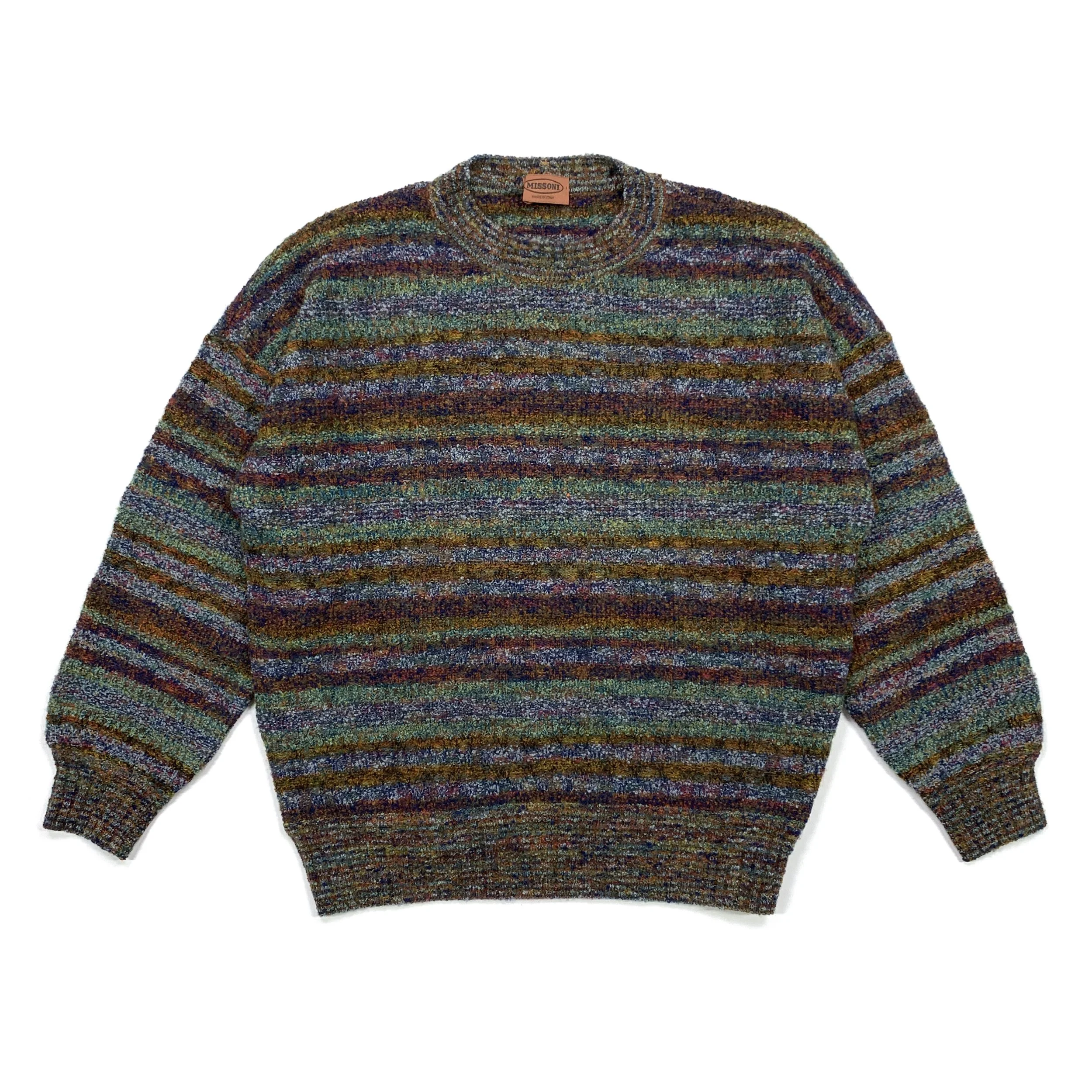 Missoni 90s Boucle Stripe Knit Blu.jpg