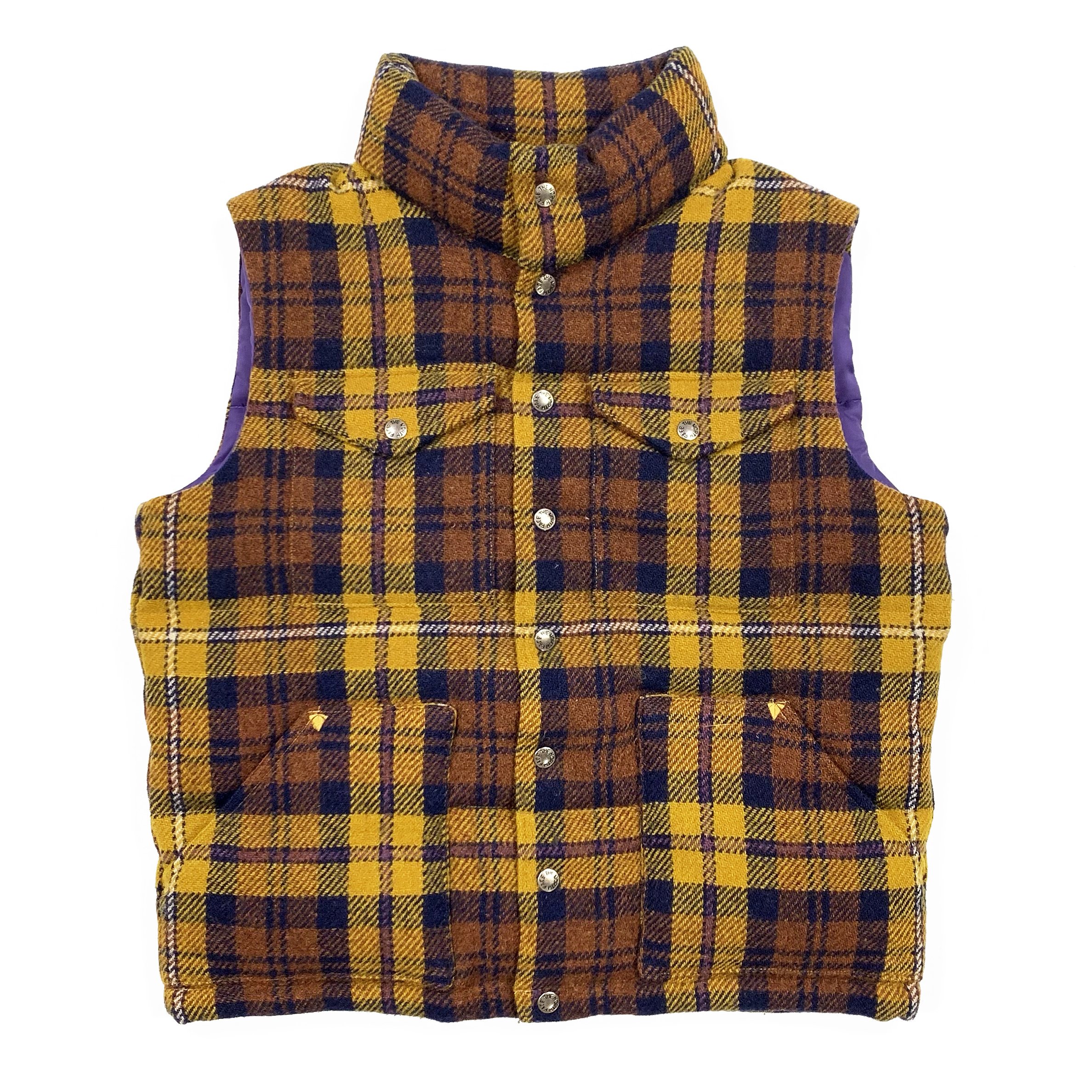The North Face Purple Label Harris Tweed Plaid Down Vest (Large) — GAIJIN  RECYCLING