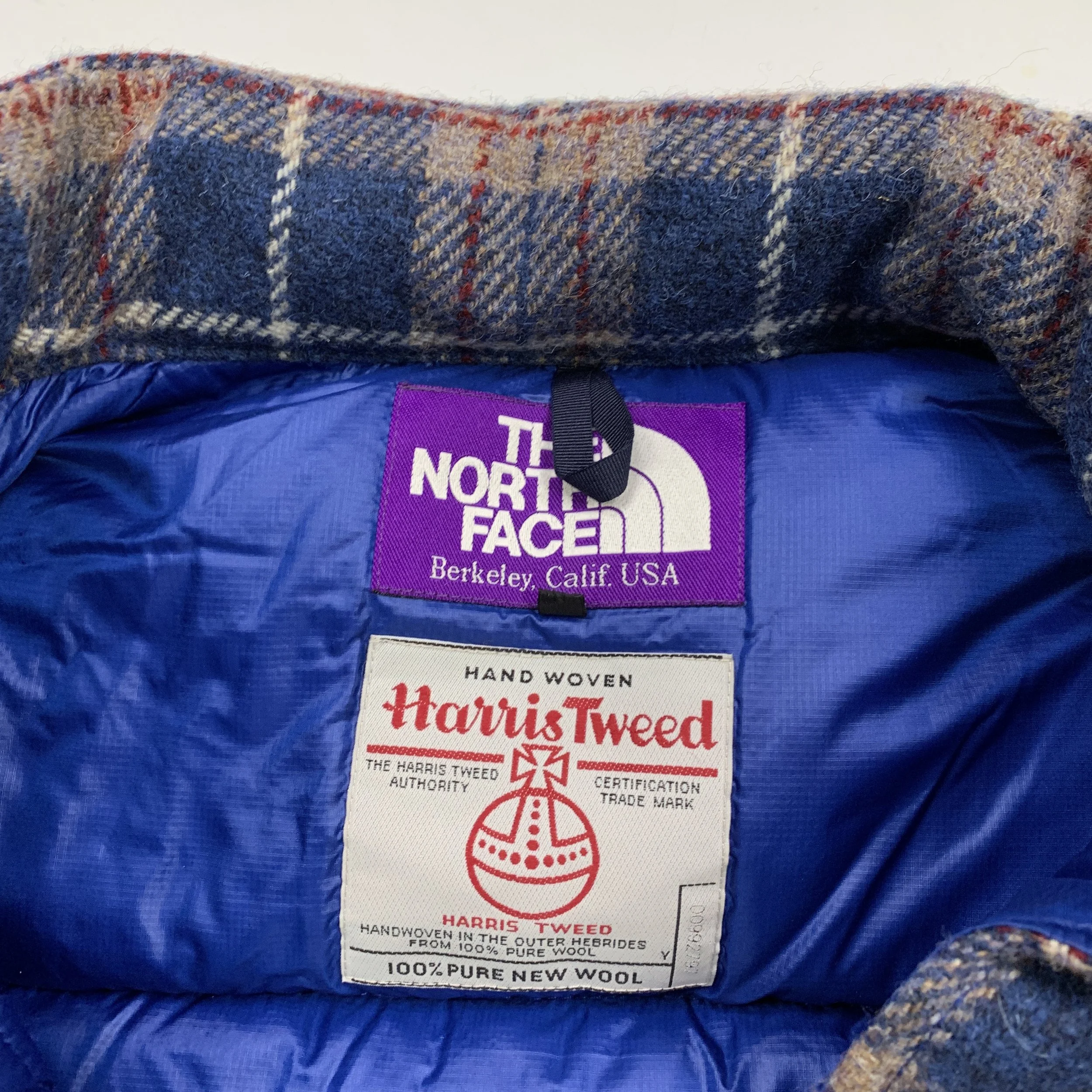 TNFPL HT Plaid Down Vest Blu Gry5.jpg