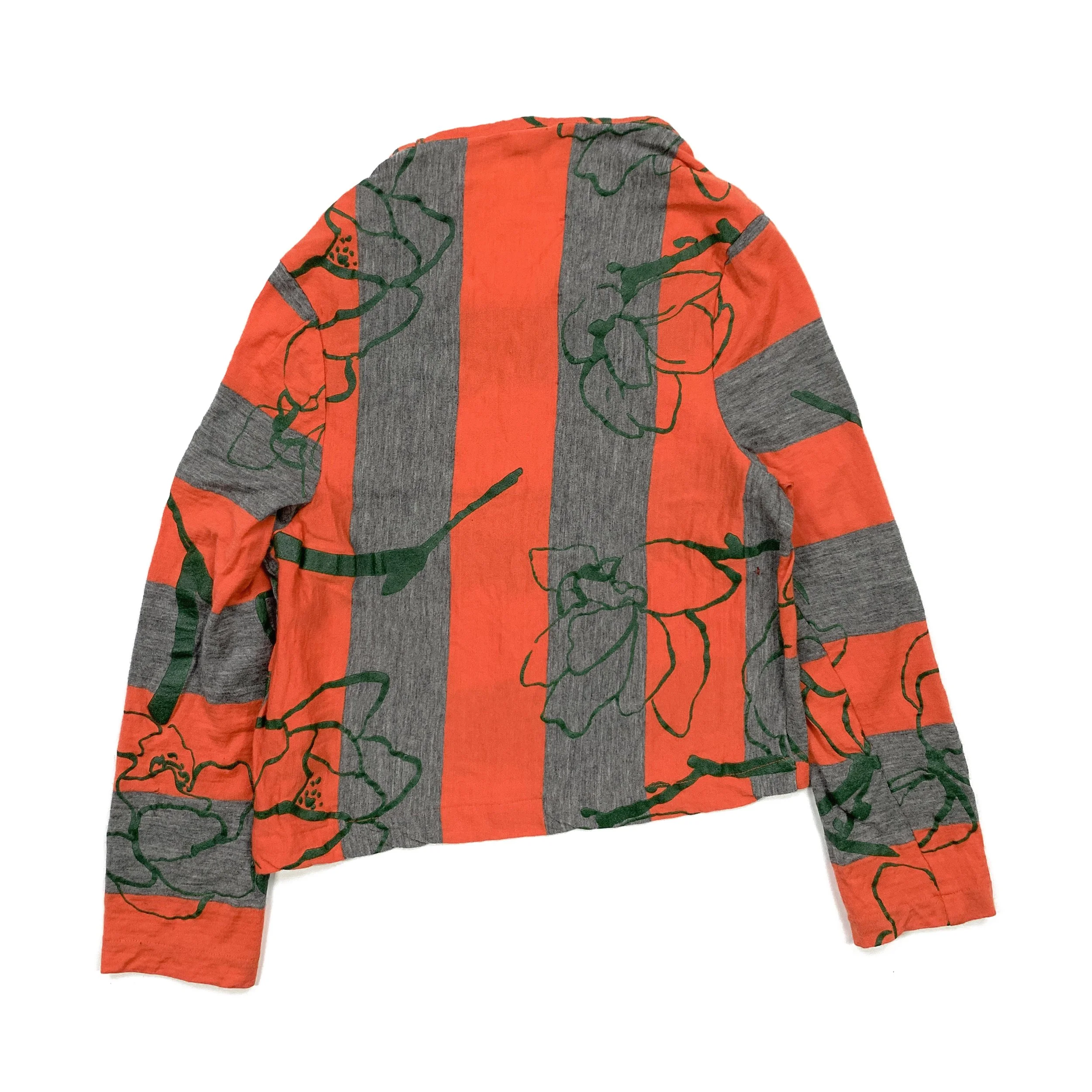 CDG 1996 Flower Print Striped LS2.jpg