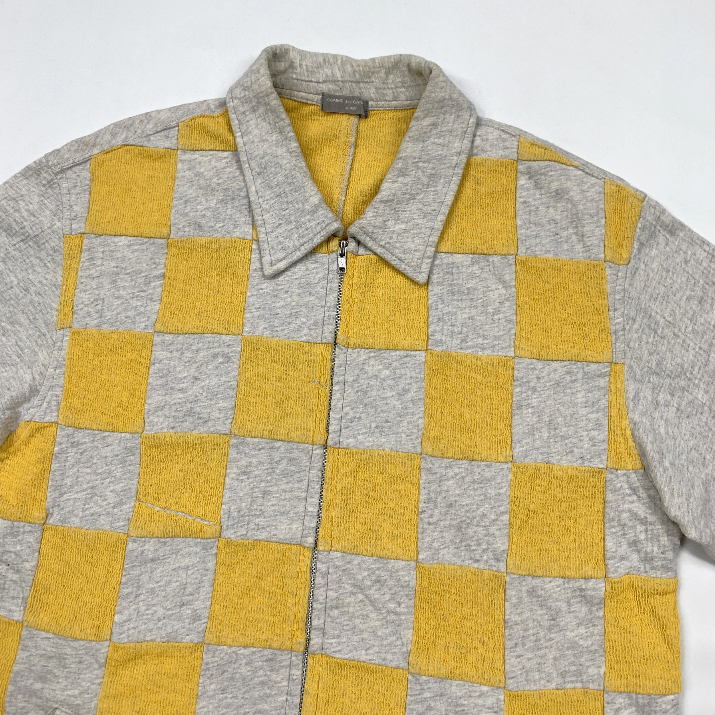 CDGH 99 Bnd Waff Checker Zip SS Polo5.jpg