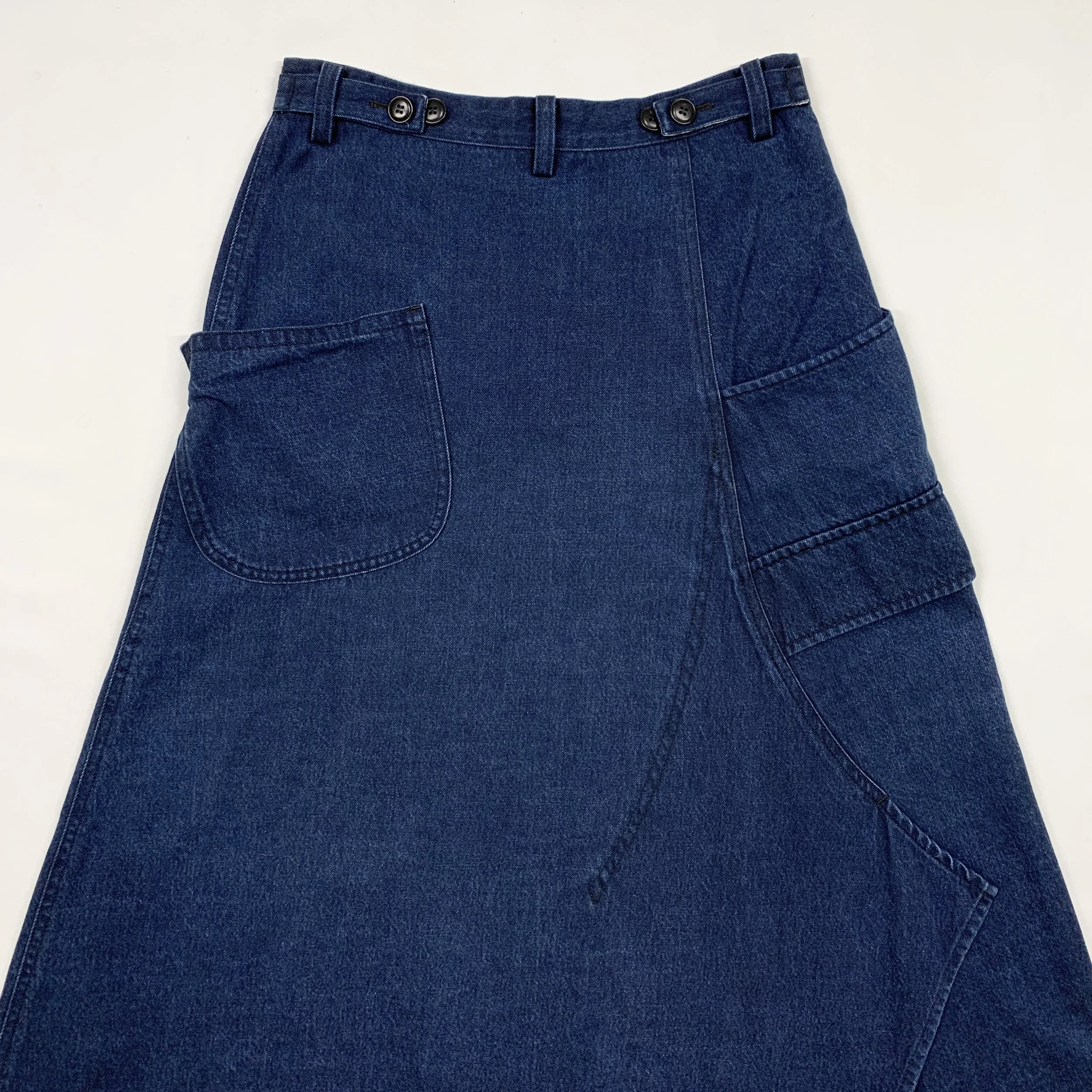 Yohji Ys Asym Indigo Denim Skirt7.jpg