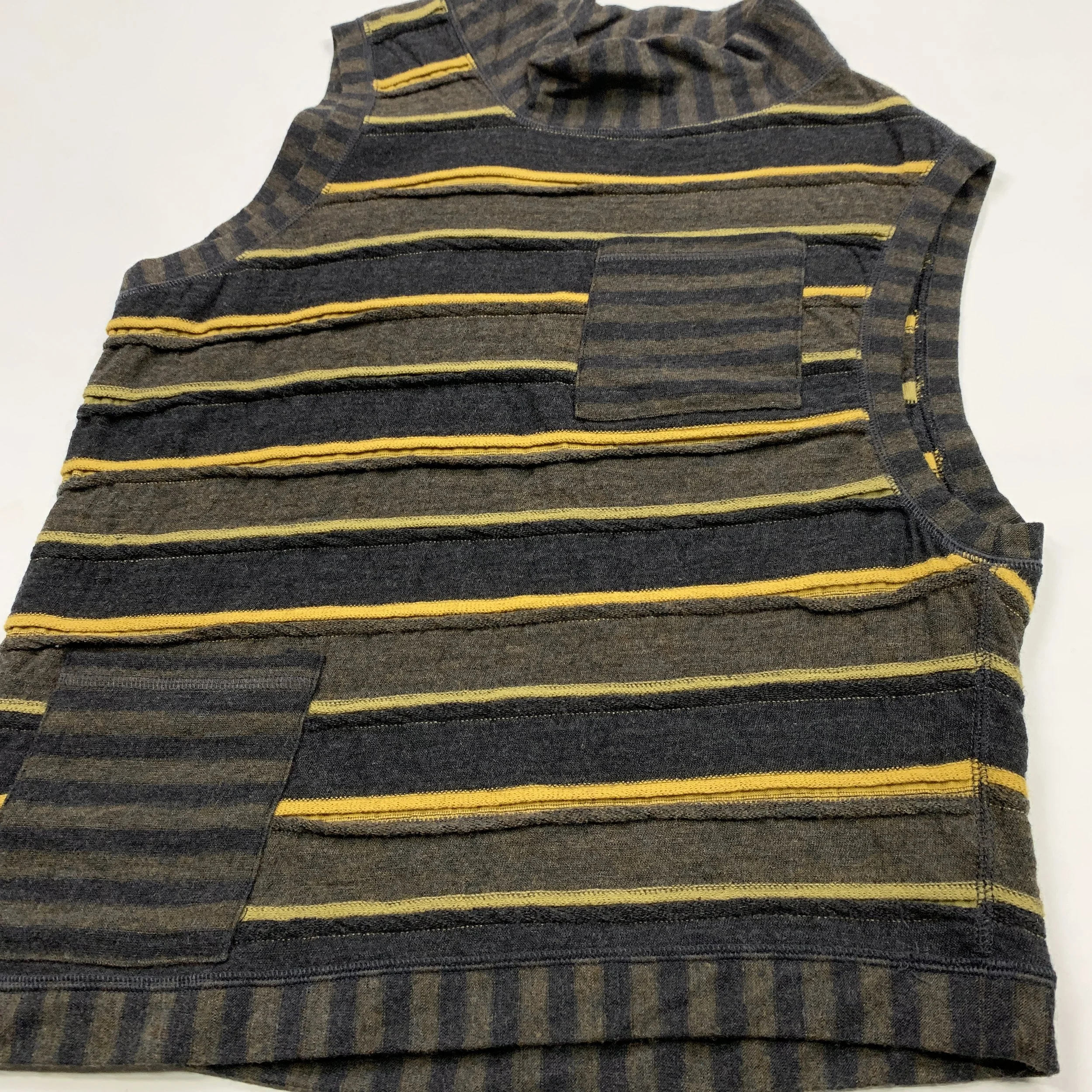 HAI SG Asym Striped Knit Vest3.jpg