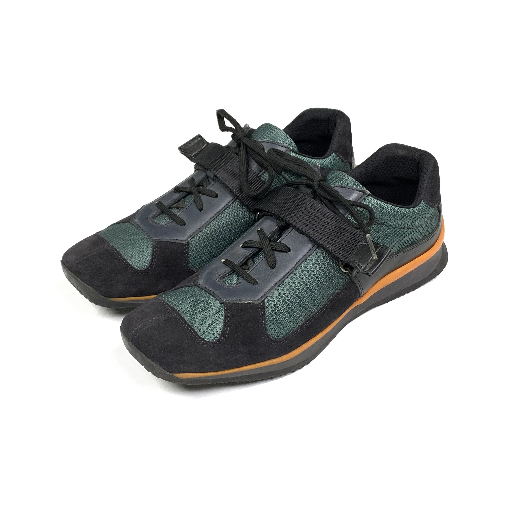 Prada Lace Up Racing Shoes Teal.jpg