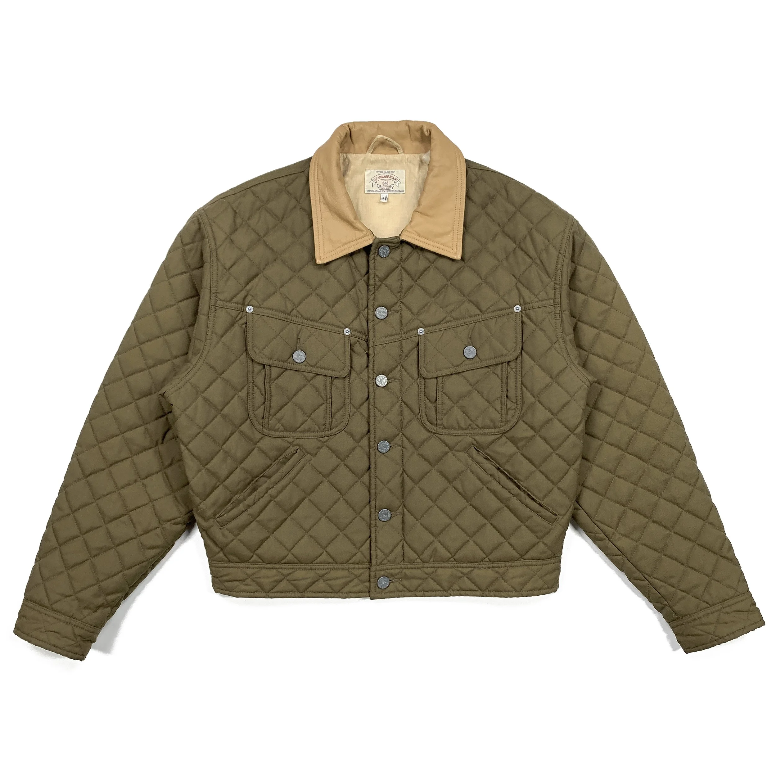 Armani Jeans Qlt Trkr Jkt Olv_.jpg