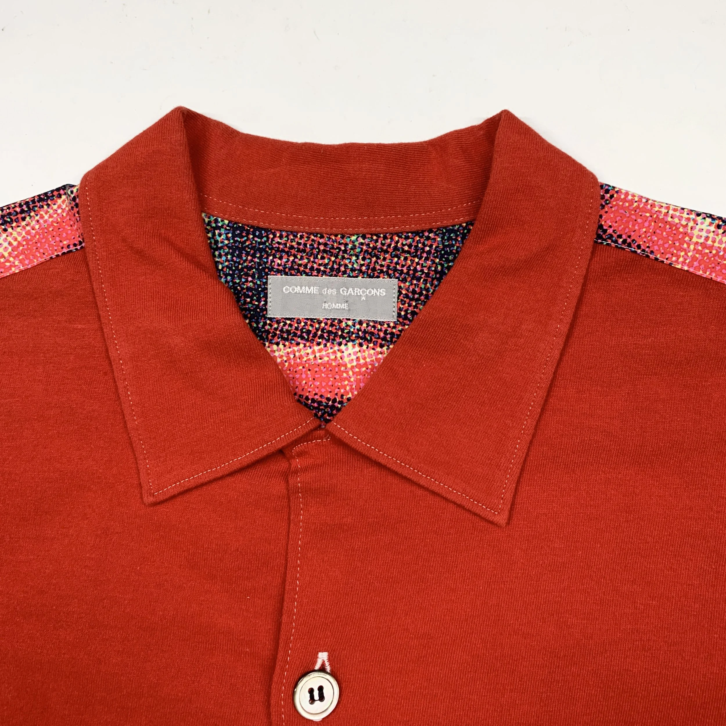 CDGH 03 Pixel Plaid Shirt Red4.jpg
