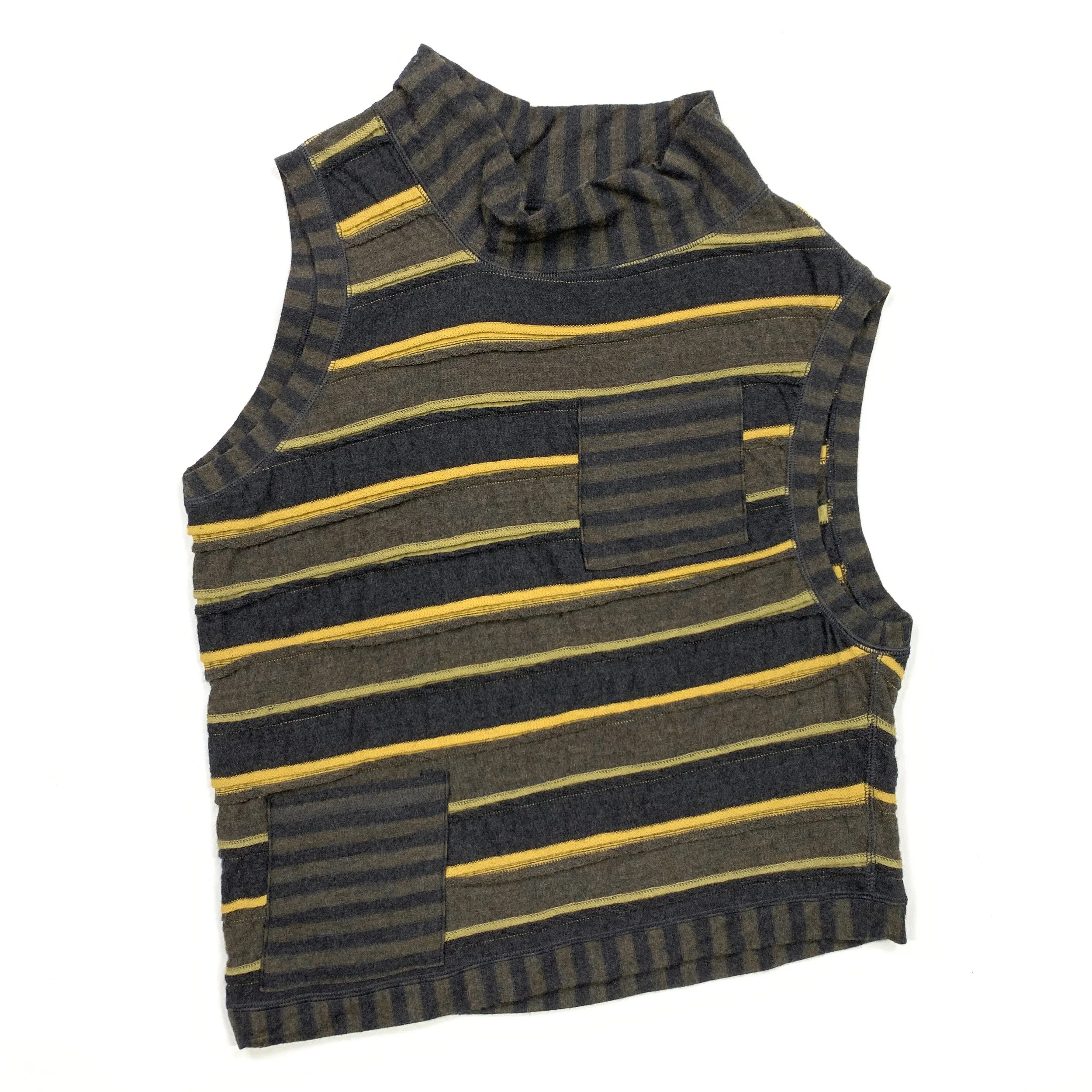 HAI SG Asym Striped Knit Vest.jpg